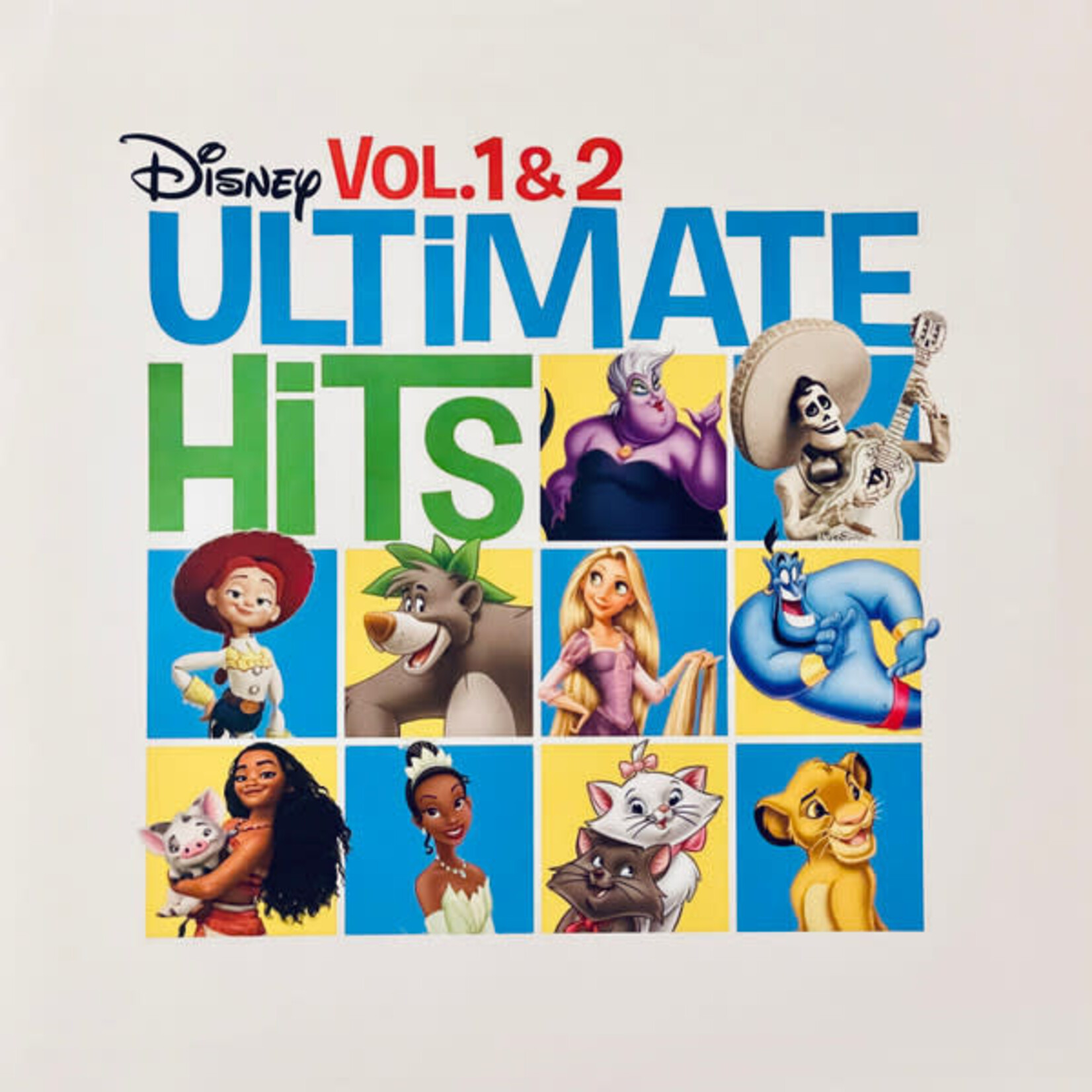 [New Vinyl] Soundtrack: Disney Ultimate Hits Vol 1 & Vol 2 (2LP, Purple/Green) [DISNEY]