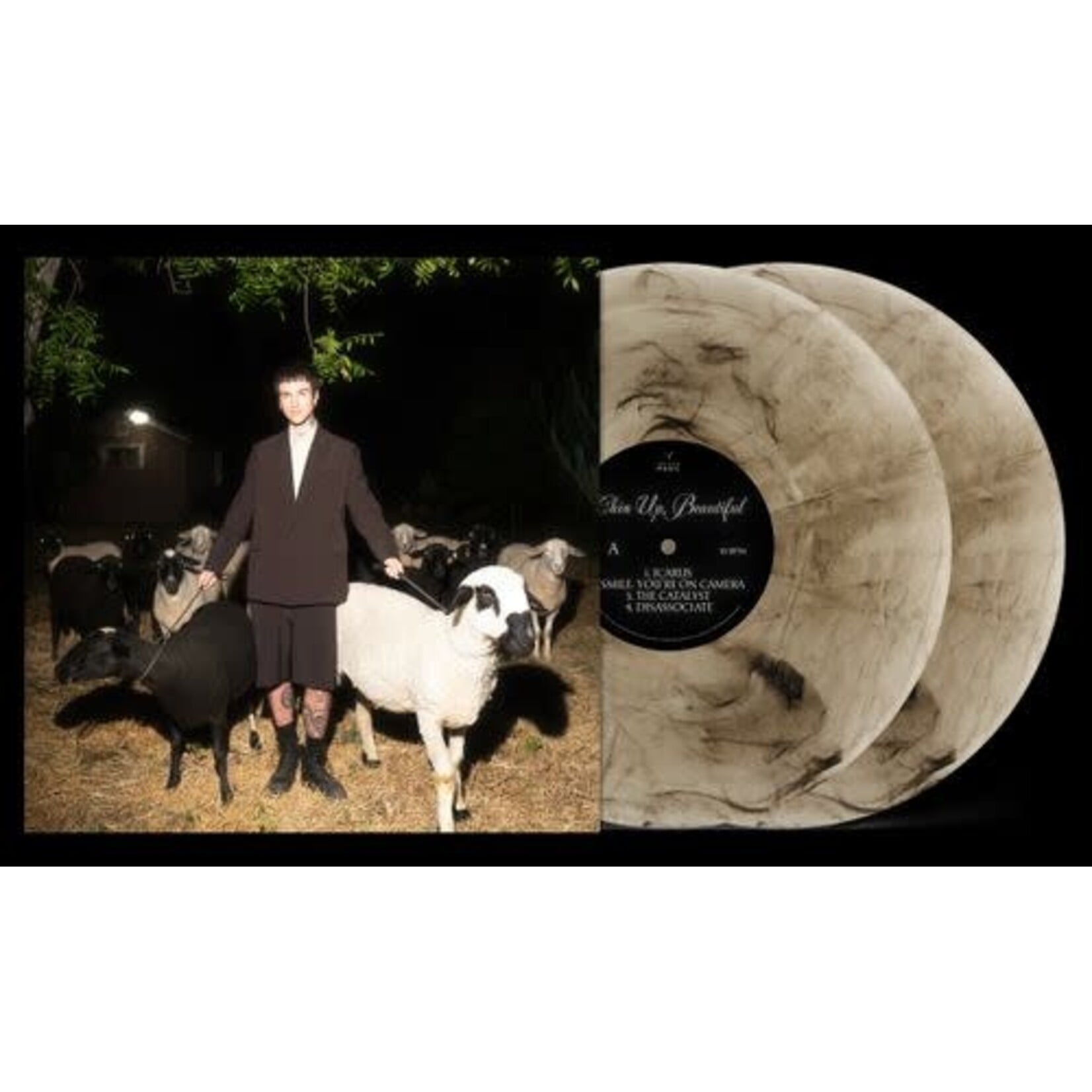 [New Vinyl] Jutes: Chin Up, Beautiful (2LP-milky black vinyl) [POSITION MUSIC]