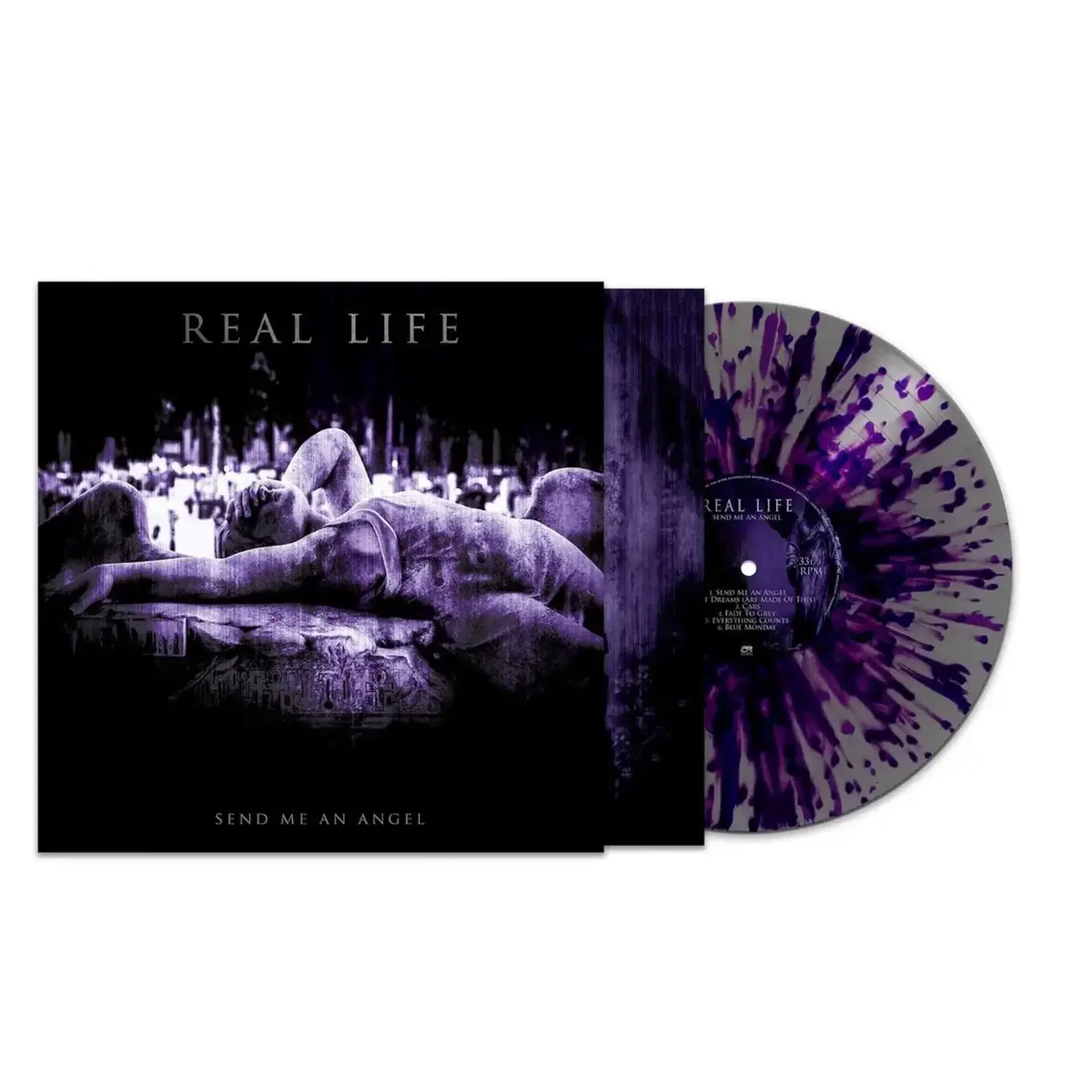 [New Vinyl] Real Life: Send Me An Angel (Limited Edition Purple/Silver Splatter Vinyl) [CLEOPATRA]