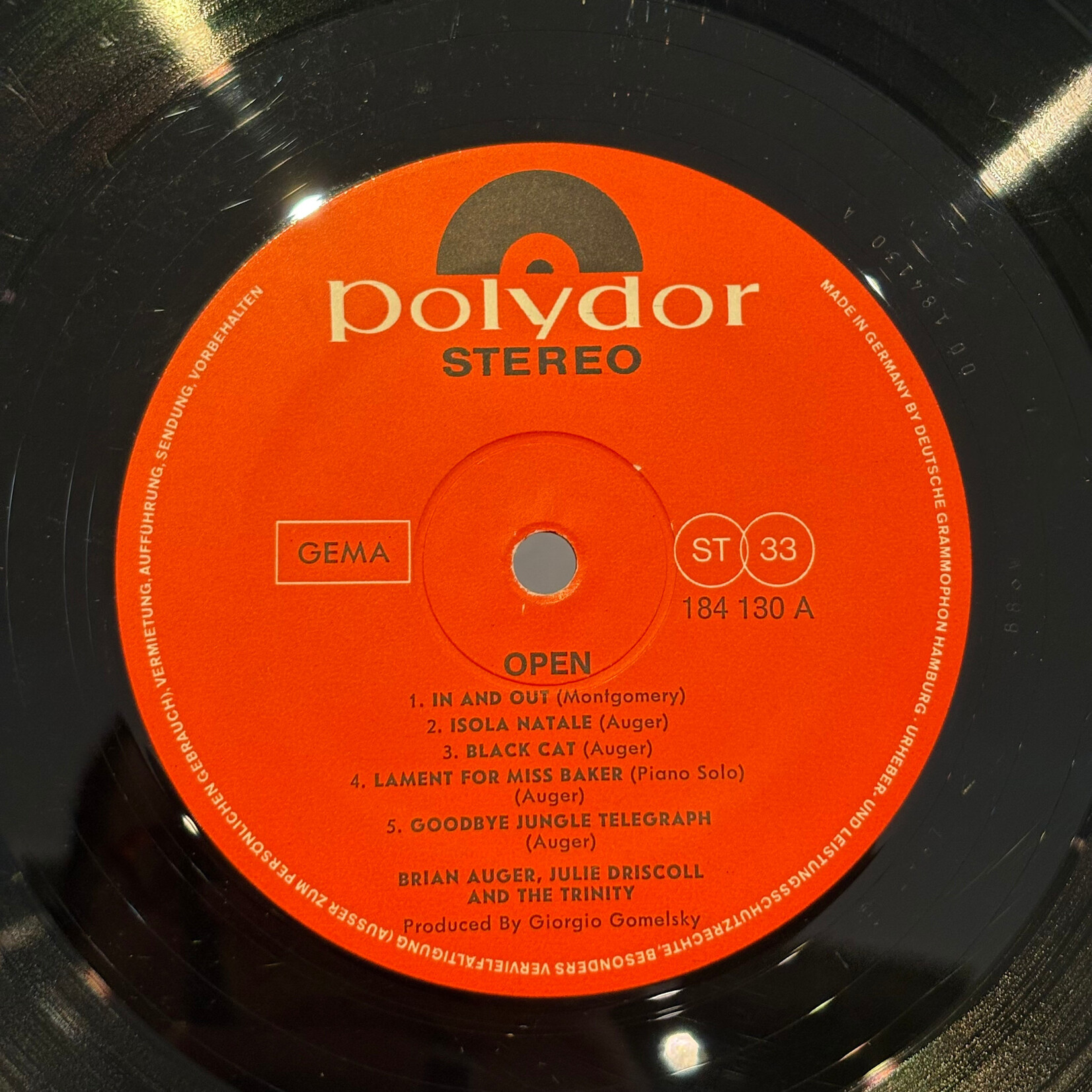 [Kollectible Vinyl] Driscoll, Julie: Jools (1968, Germany, VG) [POLYDOR]
