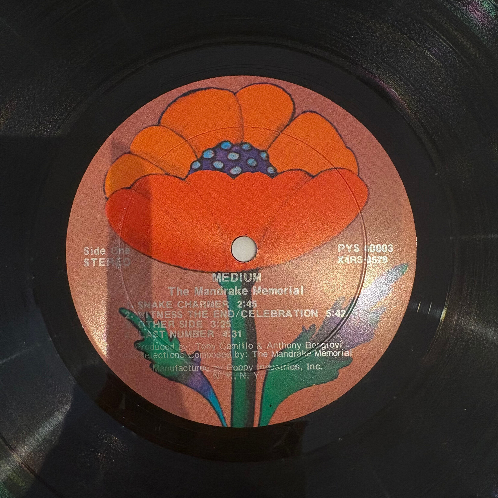 [Kollectible Vinyl] Mandrake Memorial: Medium (Promo Stamp, 1968, USA, VG+) [POPPY]