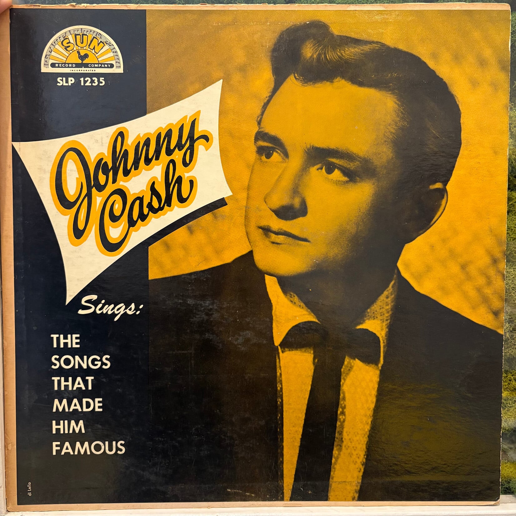[Kollectible Vinyl] Cash, Johnny: Sings The Songs That Made Him Famous (Sun Label, Deep Groove, 1958, USA, VG) [SUN]