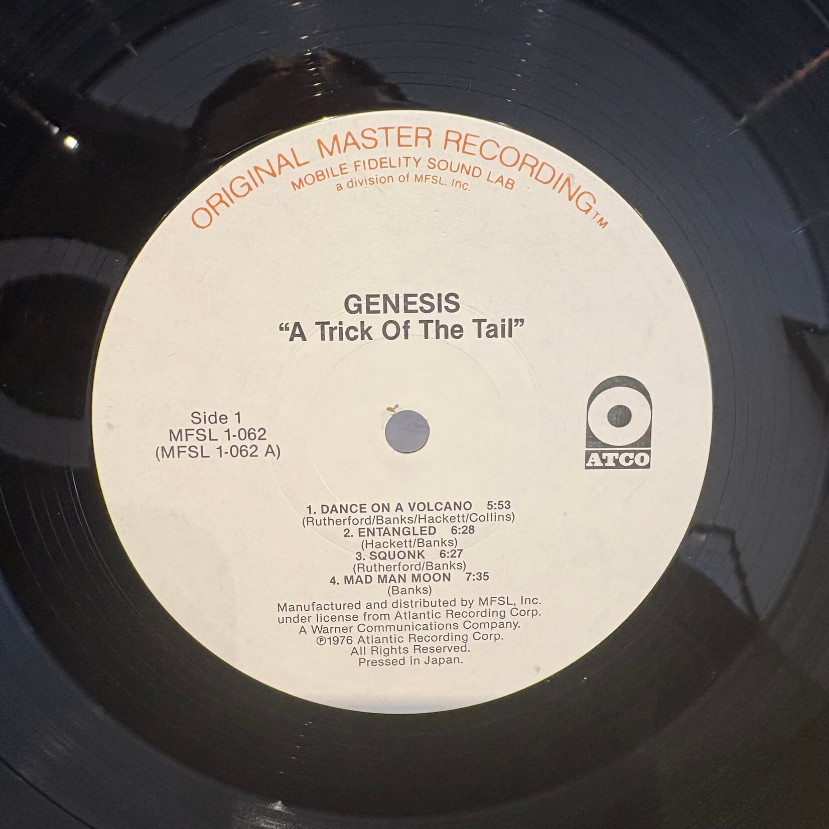 [Kollectible Vinyl] Genesis: A Trick Of The Tail (Audiophile, 1981, USA, EX) [ATCO]
