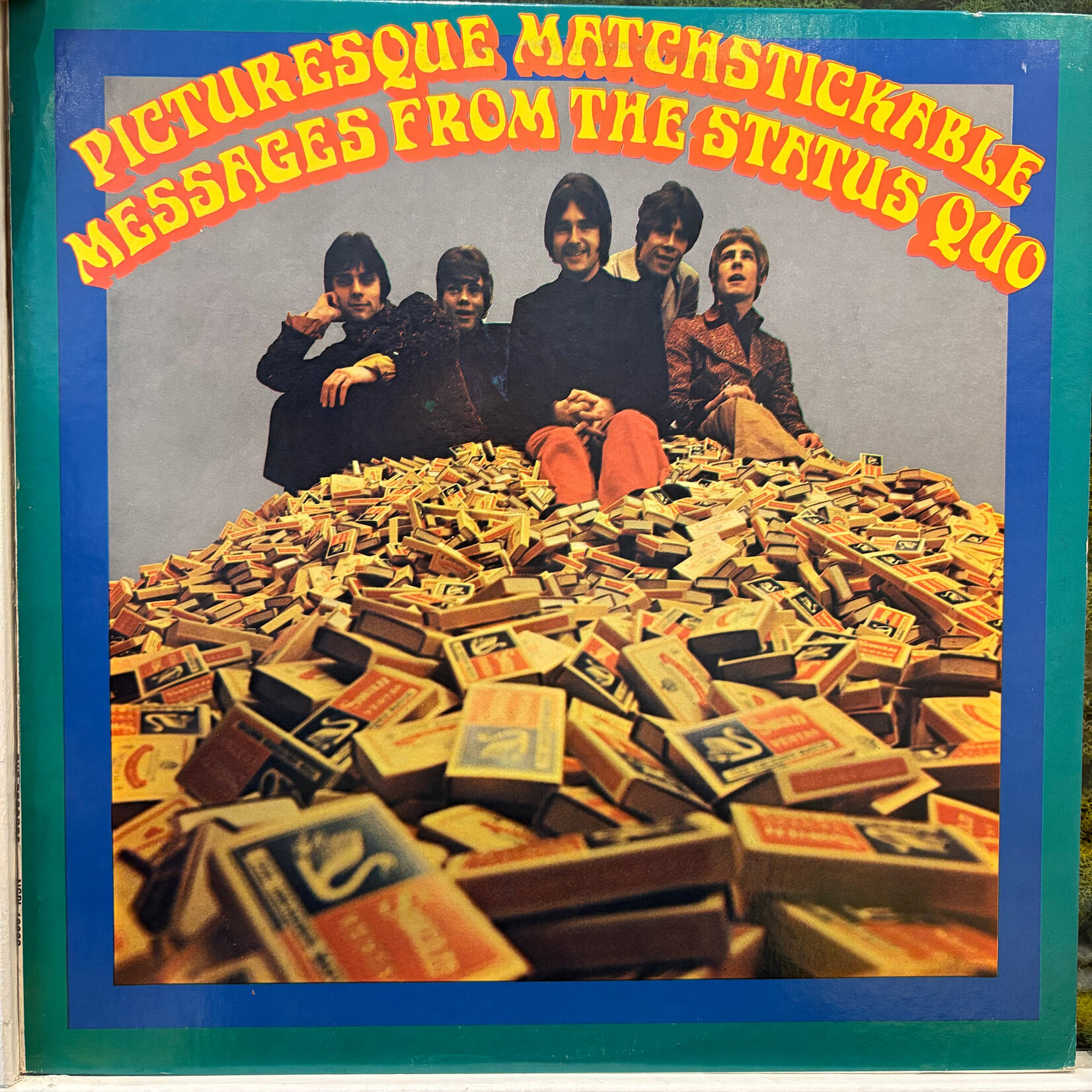 [Kollectible Vinyl] The Status Quo: Picturesque Matchstickable Messages From The Status Quo (1968, Canada, VG+) [PYE]