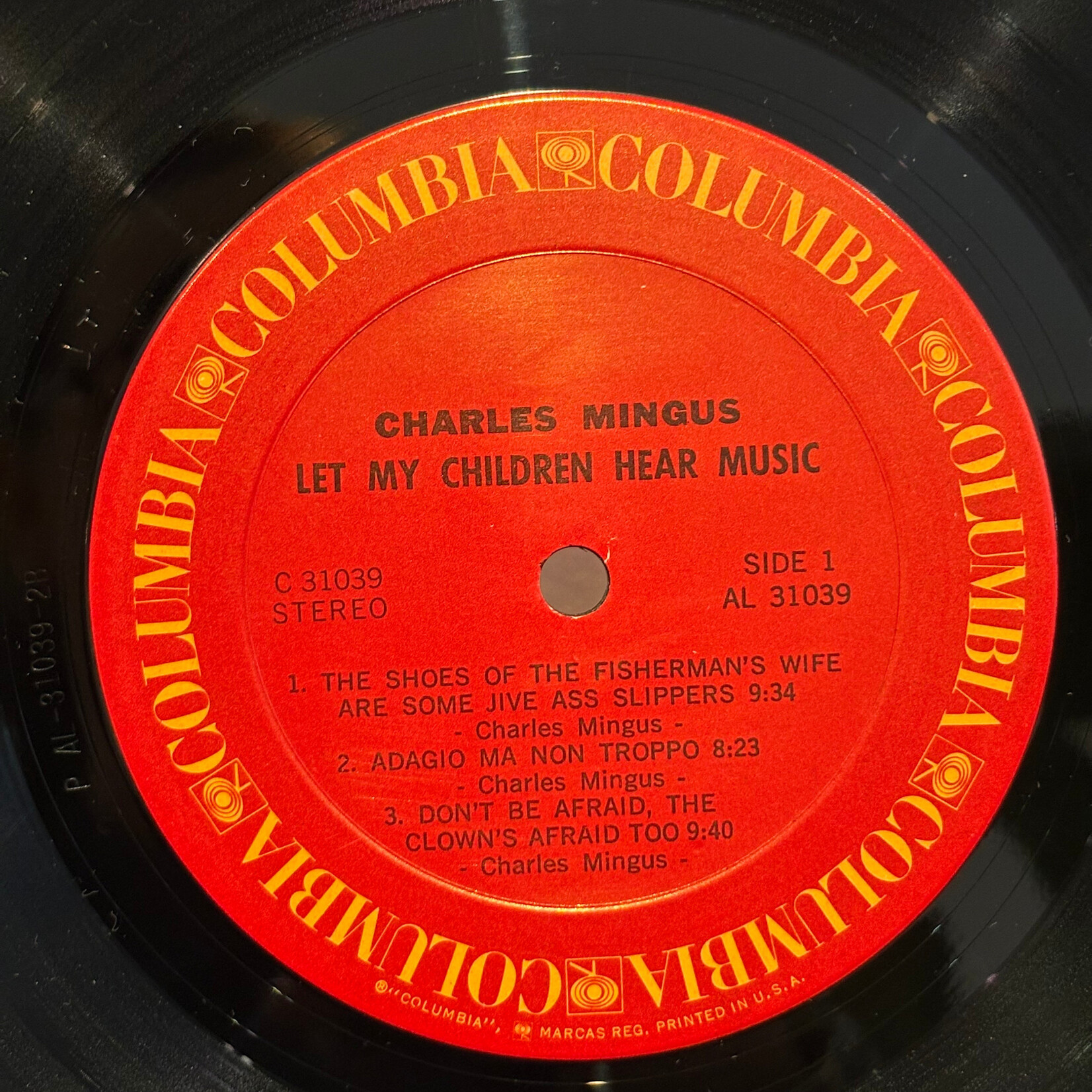 [Kollectible Vinyl] Mingus, Charles: Let My Children Hear Music (Gold Stamped Promo, 1972, USA, VG+) [COLUMBIA]
