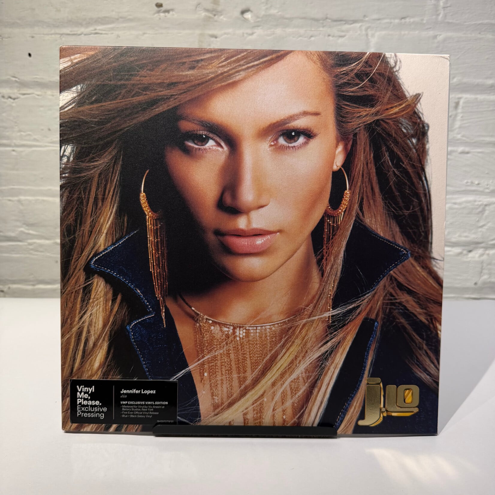 [Kollectible Vinyl] Lopez, Jennifer: J.Lo (2020, USA, Blue/Black Galaxy, VG+) [SONY]
