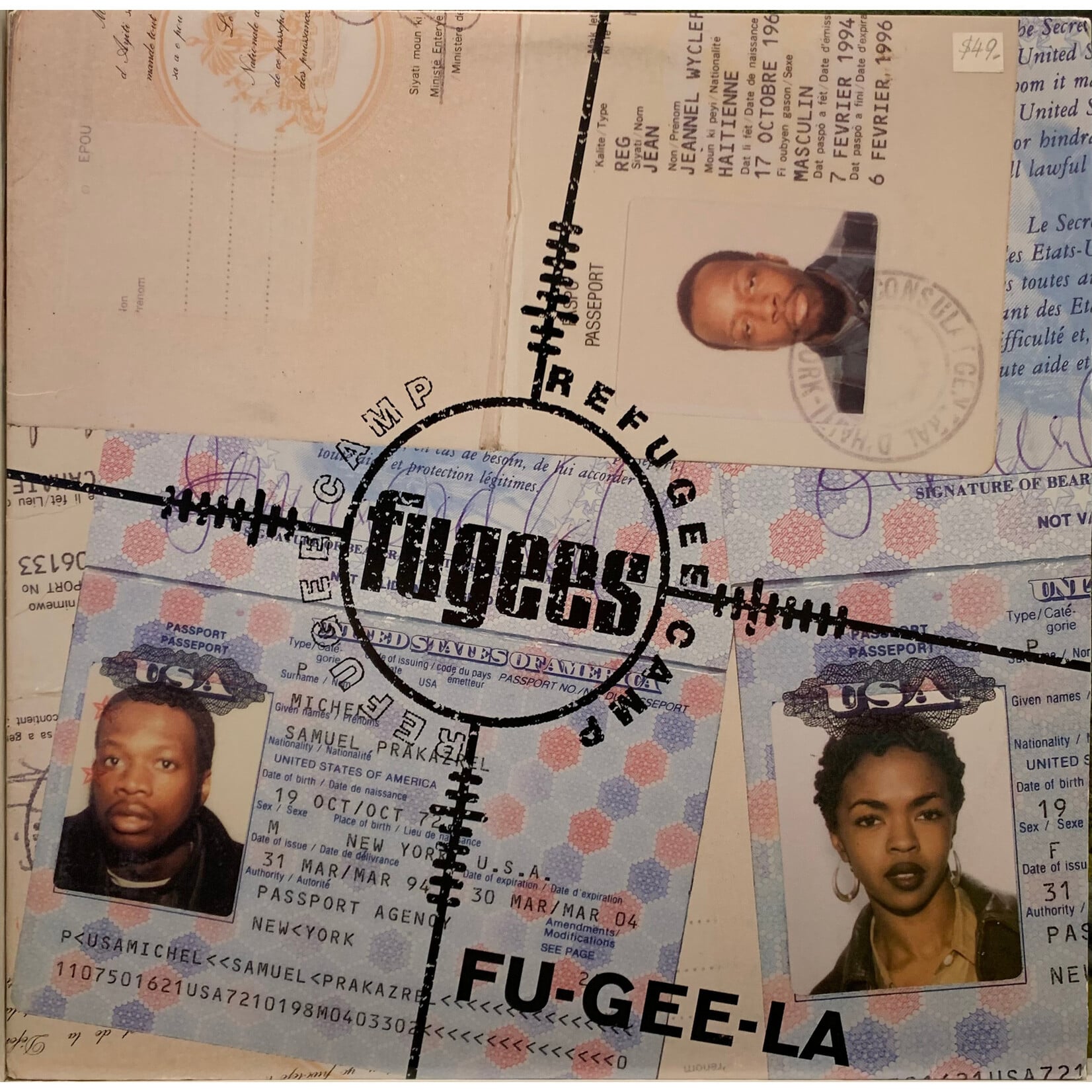 [Nick's Disk Pics] Fugees (Refugee Camp): Fu-Gee-La (1995, USA, Samples Teena Marie & Ramsey Lewis, Sampled by The Weeknd, Jay-Z & DJ Khaled, VG+) [RUFF HOUSE]