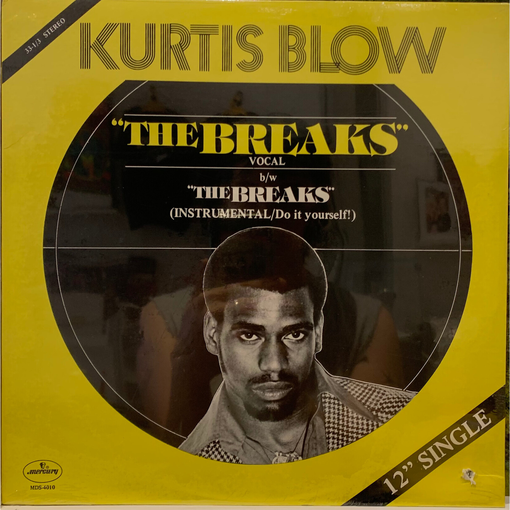 [Nick's Disk Pics] Kurtis Blow: The Breaks (1980, USA, Samples Rapper's Delight, Sampled by KRS-One, De La Soul, Jay-Z, SEALED) [MERCURY]