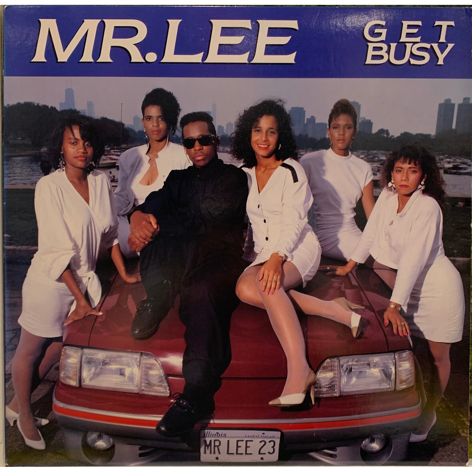 [Nick's Disk Pics] Mr. Lee: Get Busy (1988, USA, Samples "It Takes Time" by Fresh Prince, VG+) [JIVE]