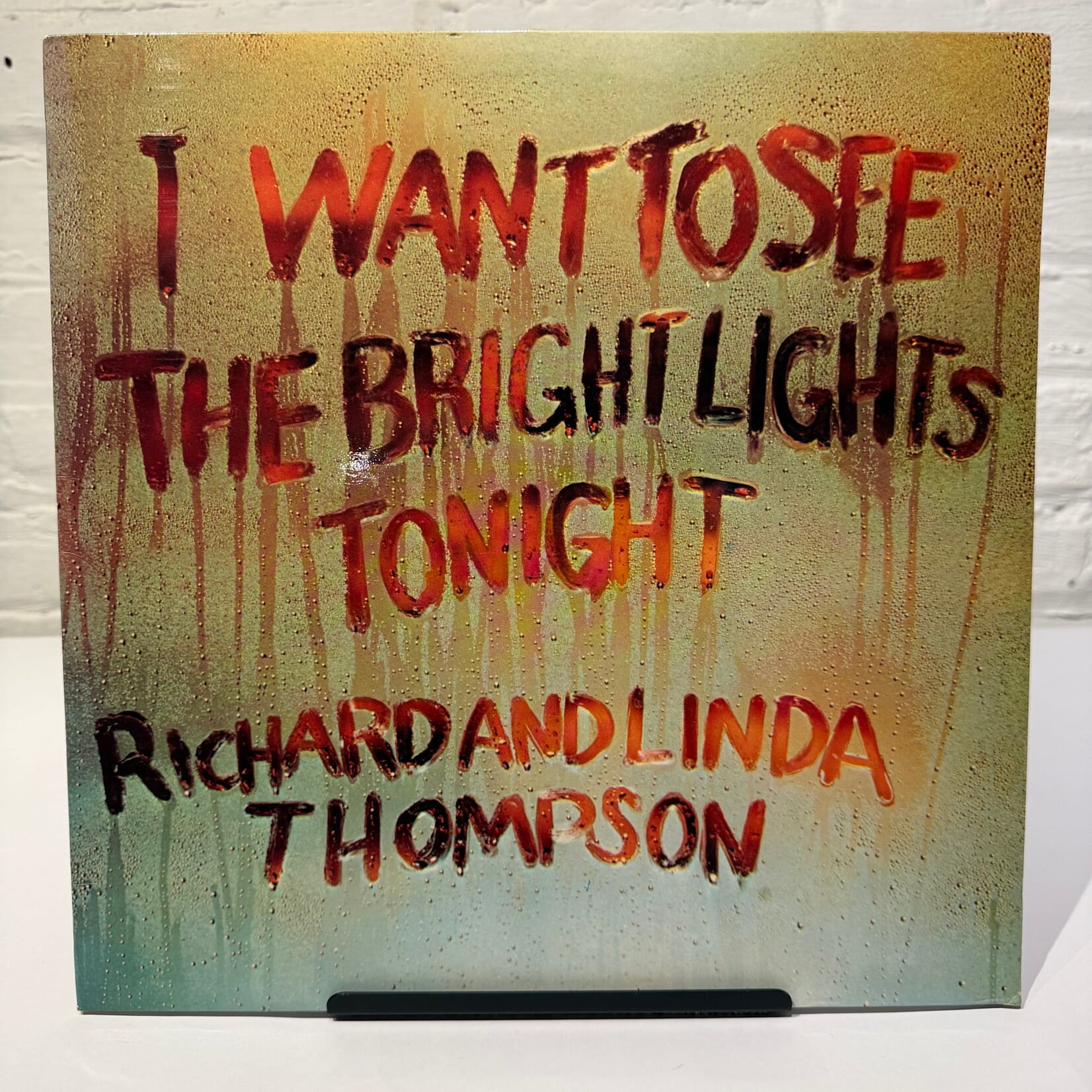 [Kollectible Vinyl] Thompson, Richard and Linda: I Want To See The Bright Lights Tonight (1975, UK, Folk, EX) [ISLAND]