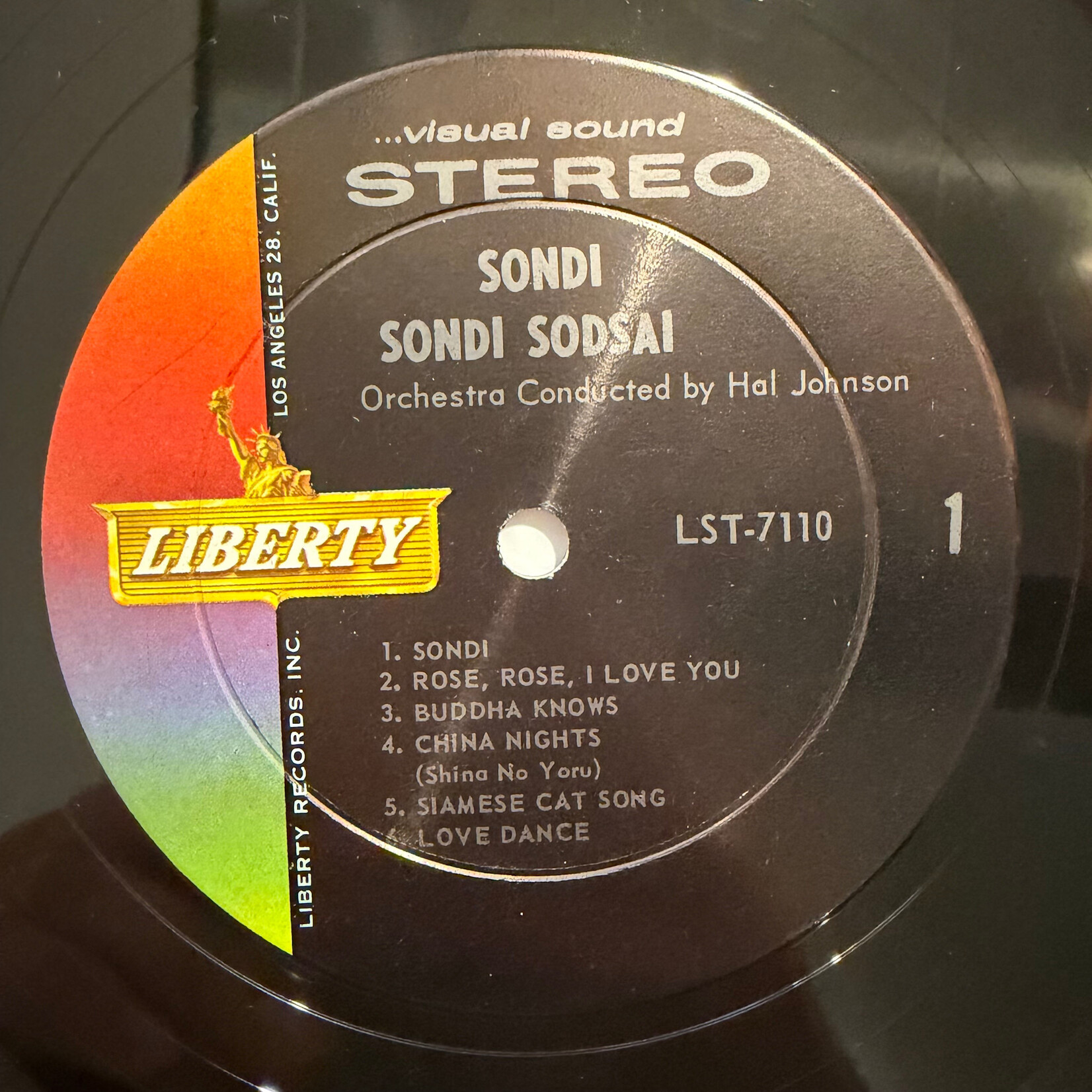 [Kollectible Vinyl] Sodsai, Sondi: Sondi (1959, USA, Exotica, VG+) [LIBERTY]