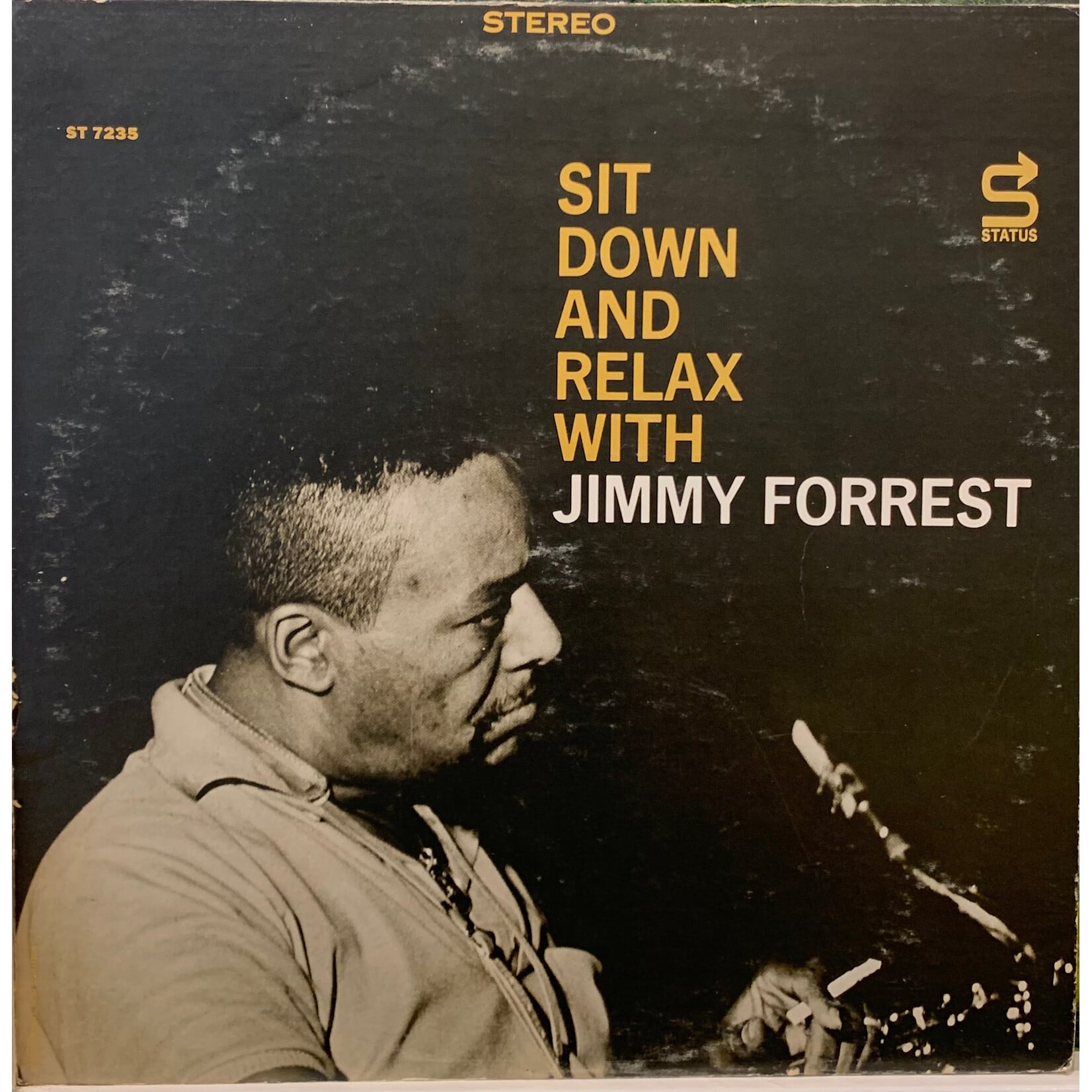 [Kollectible Vinyl] Forrest, Jimmy: Sit Down And Relax With Jimmy Forrest (1962, USA, Bergenfield, Disc VG+) [PRESTIGE]