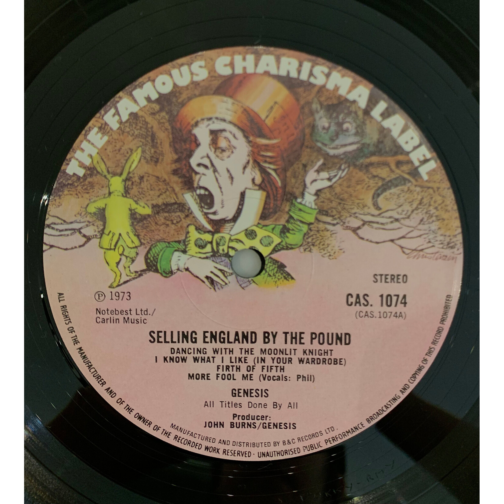 [Kollectible Vinyl] Genesis: Selling England By The Pound (1973, UK, VG+) [CHARISMA]