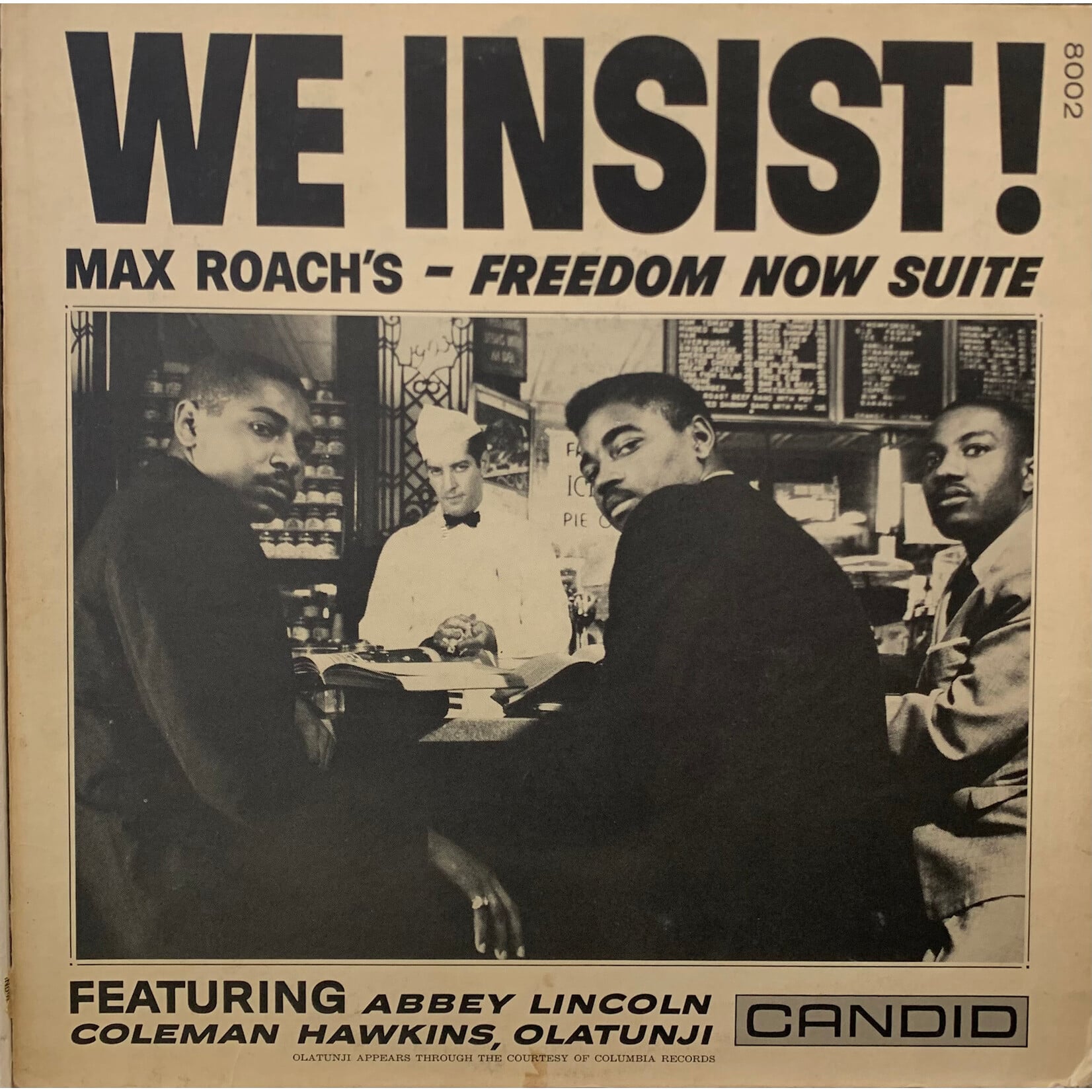 [Kollectible Vinyl] Roach, Max: We Insist! (1961, USA, Mono, Disc VG+) [CANDID]