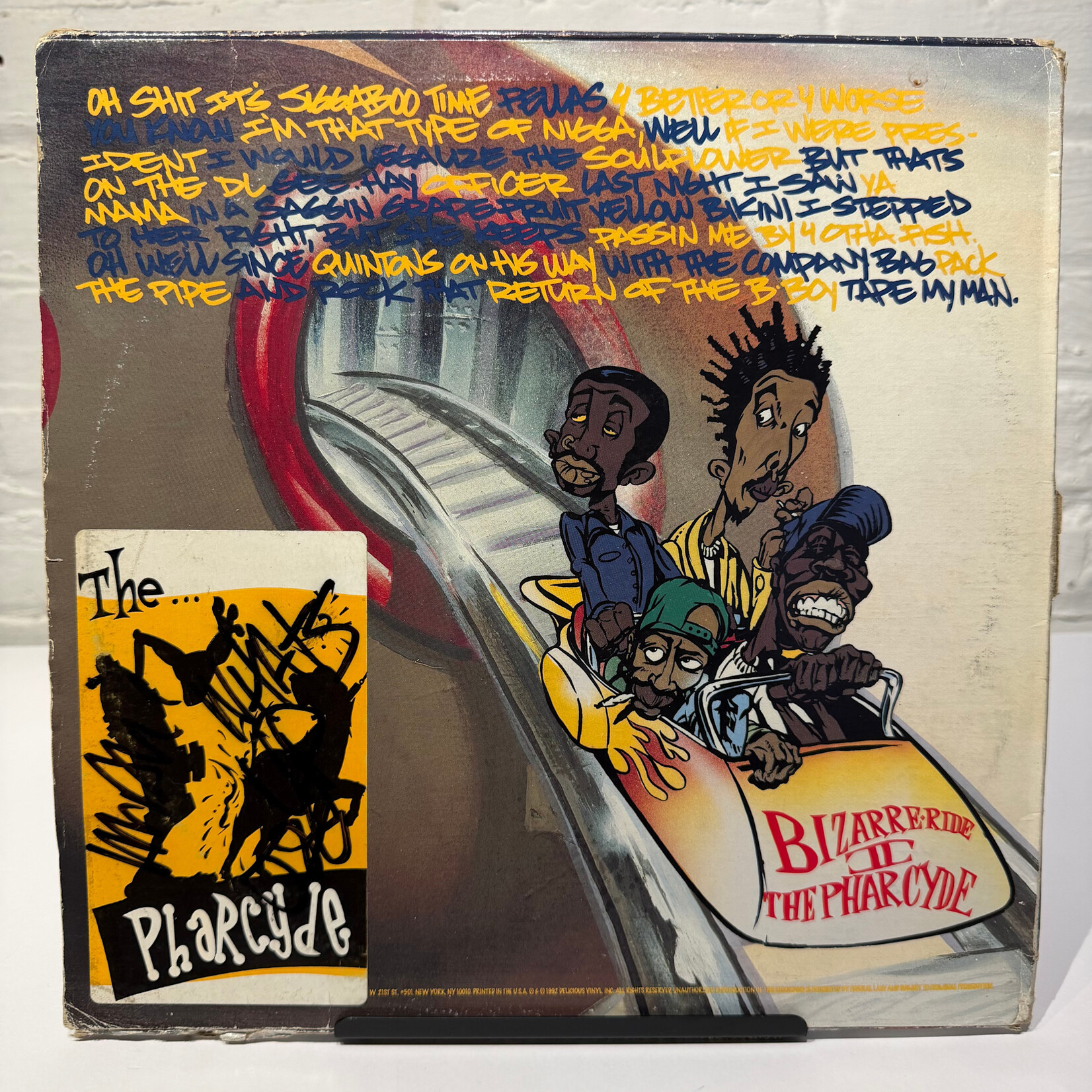 [Kollectible Vinyl] Pharcyde: Bizzare Ride II The Pharcyde (1992, USA, Blue + Yellow Vinyl, VG) [DELICIOUS]