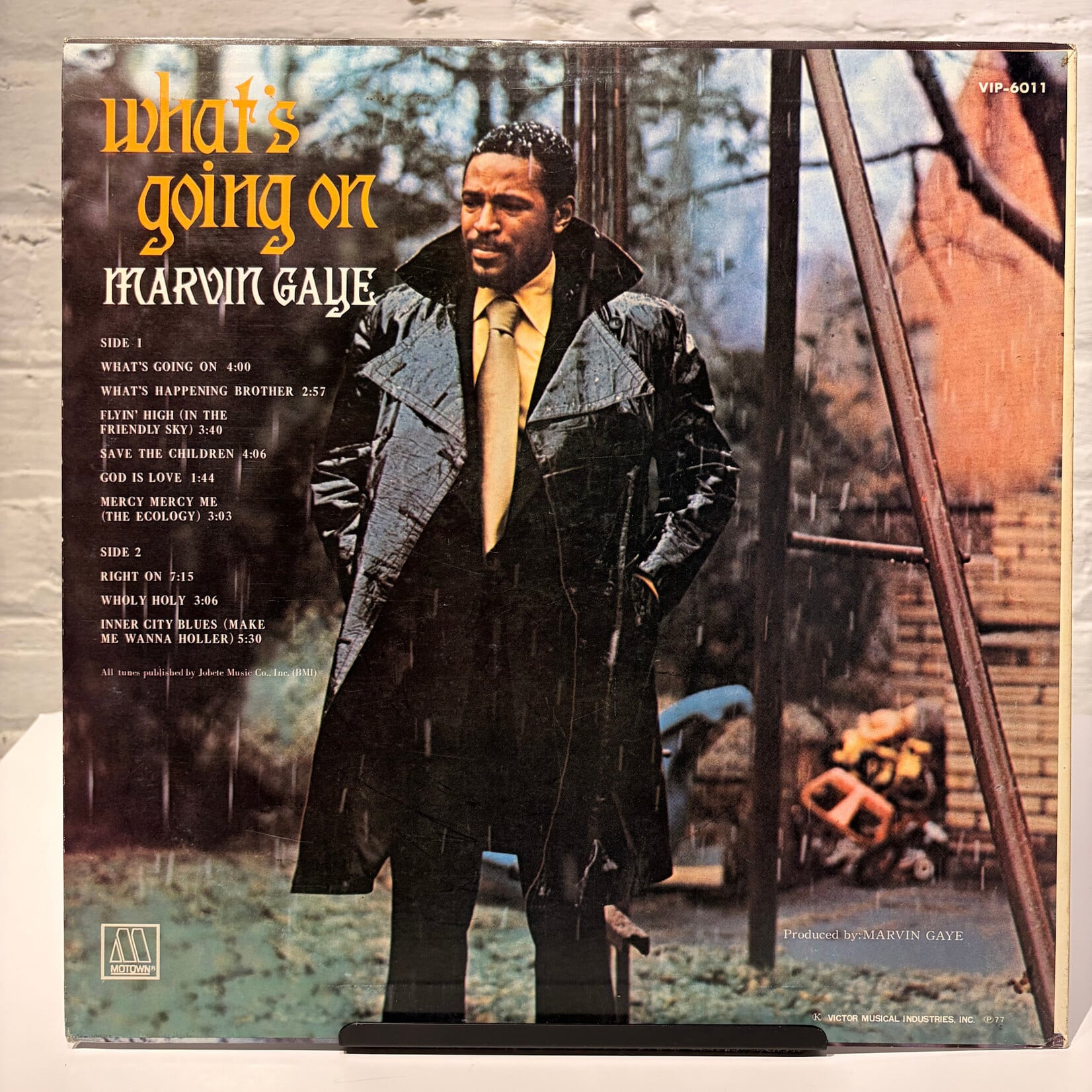 [Kollectible Vinyl] Gaye, Marvin: What's Going On (1977, Japan, w/ insert, VG) [MOTOWN]