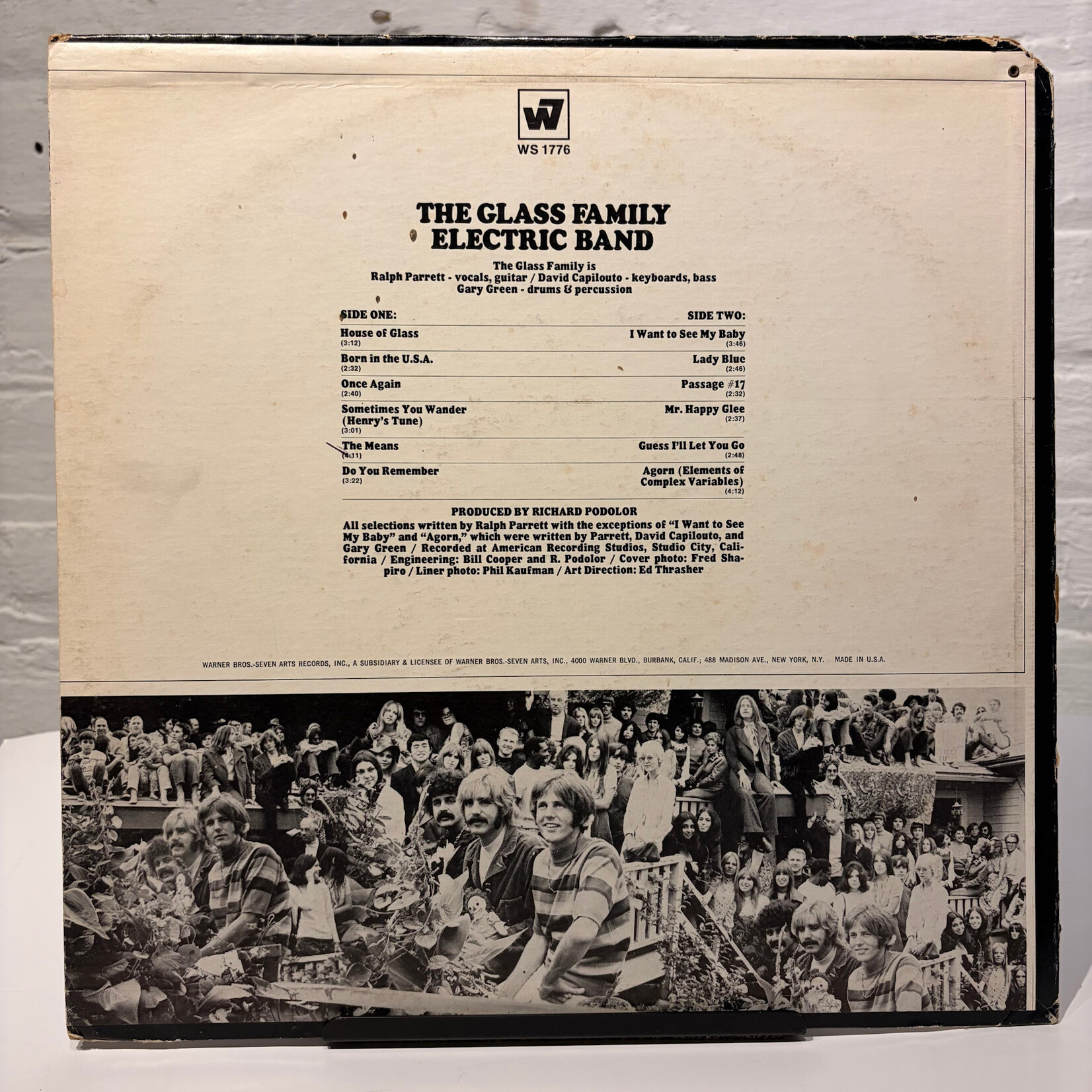 [Kollectible Vinyl] Glass Family, The: Electric Band (1969, USA, VG) [WARNER]