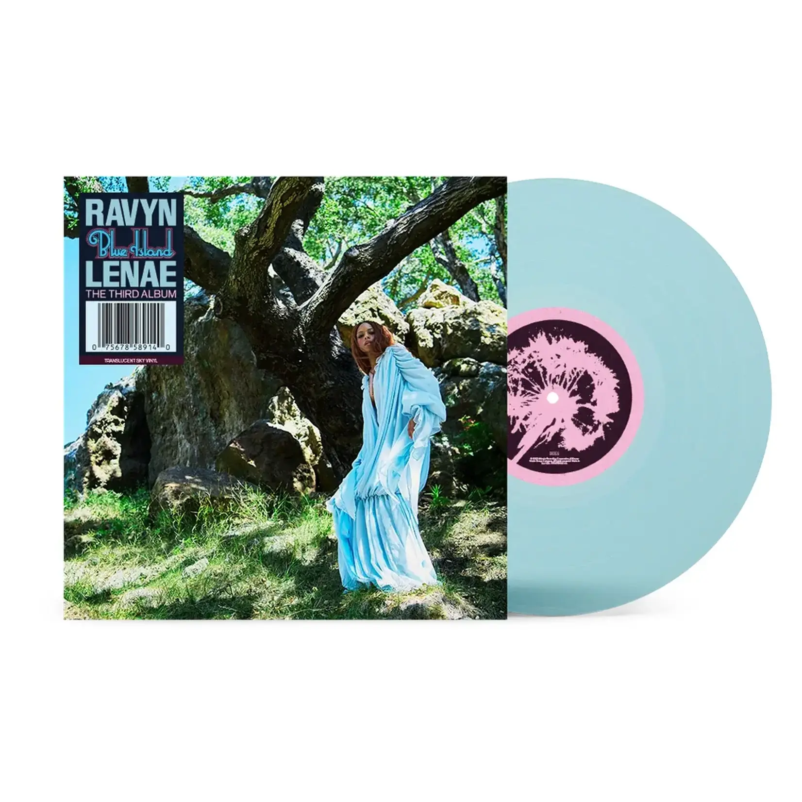 [New Vinyl] Lenae, Ravyn: Blue Island (translucent sea blue vinyl-indie exclusive) [ATLANTIC]