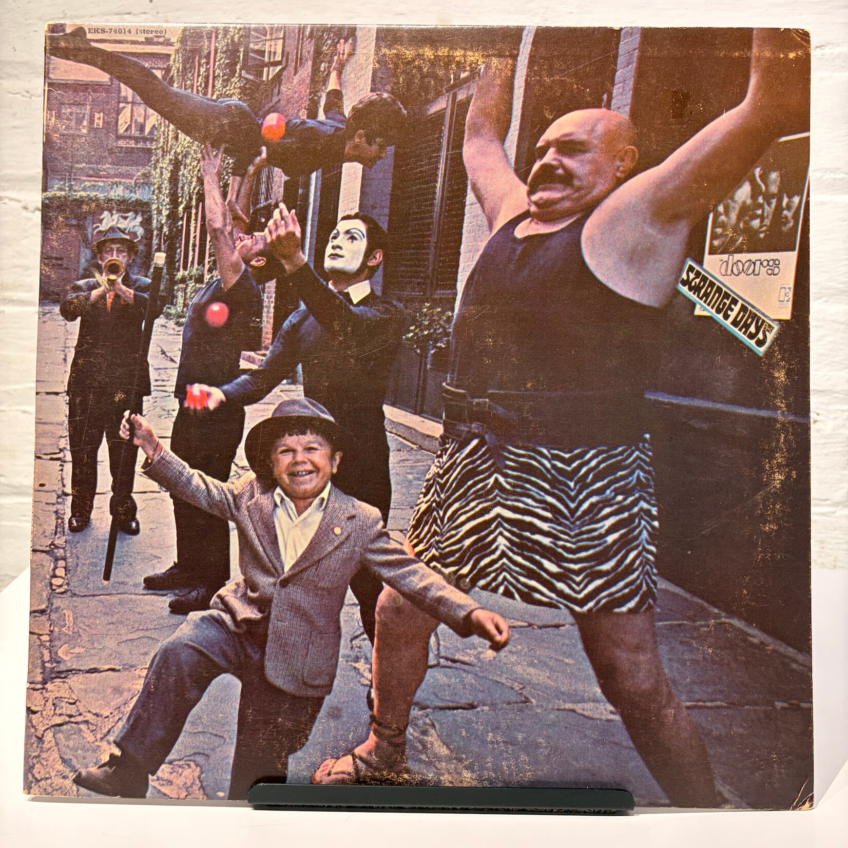 [Kollectible Vinyl] Doors: Strange Days (1967, USA, w/ Inner, Tan Elektra, VG) [ELEKTRA]
