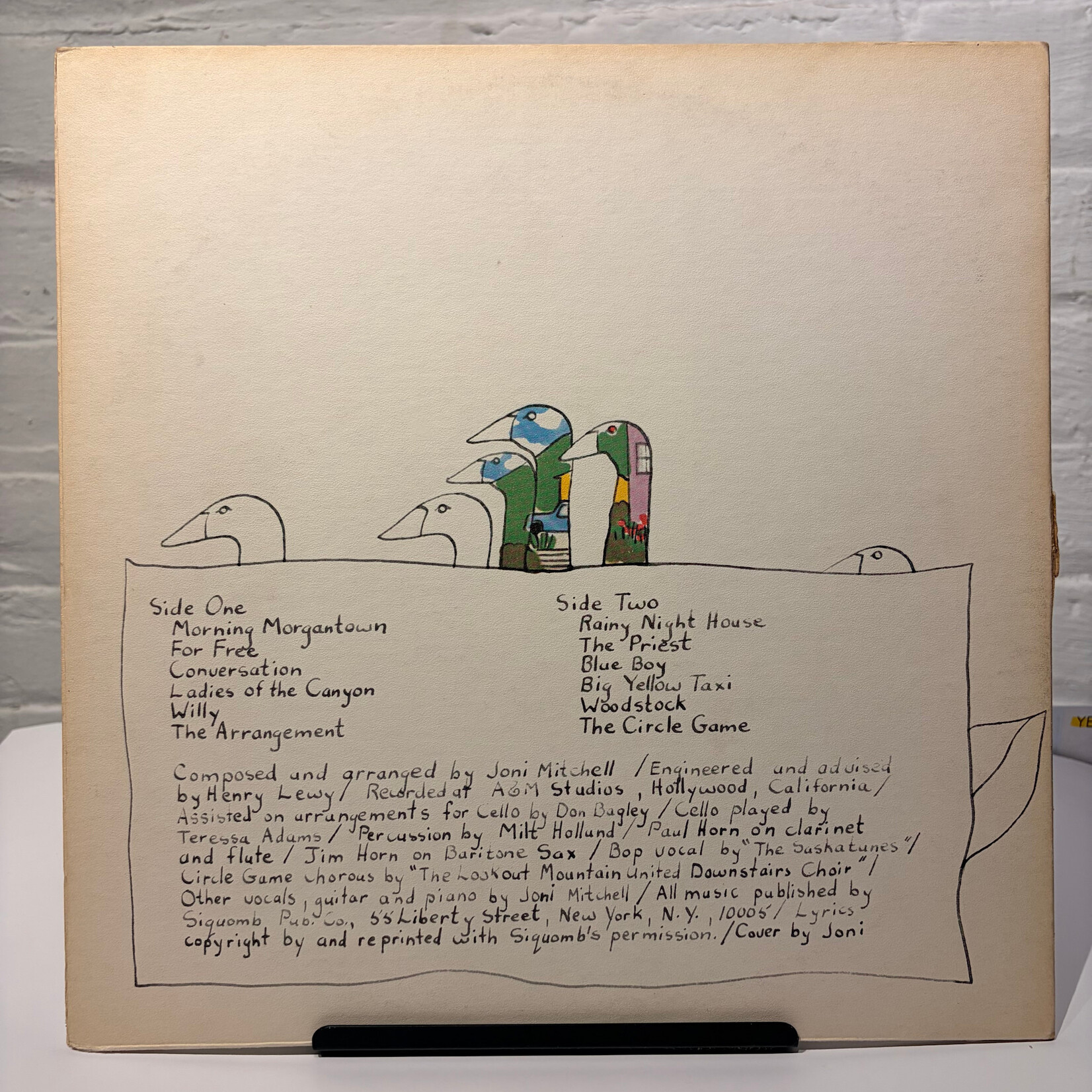 Mitchell, Joni: Ladies of the Canyon (1970, Canada, tri-colour Reprise, VG+) [REPRISE]