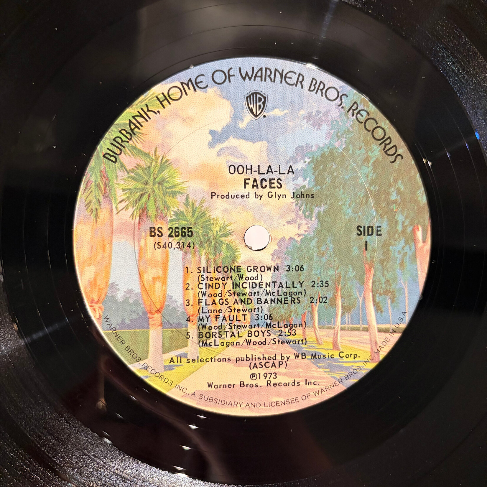 Faces: Ooh La La (1973, USA, with insert, VG+) [WARNER]