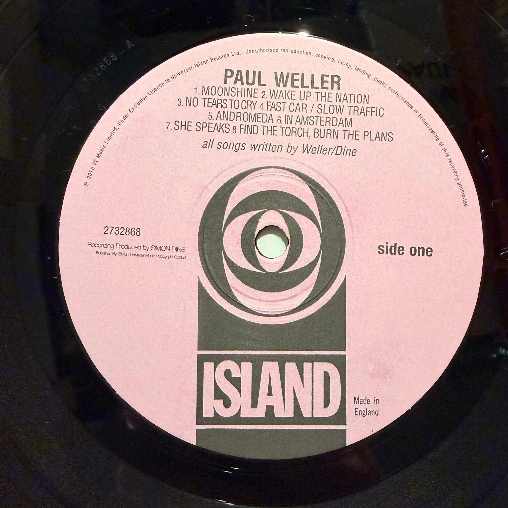 [Kollectible Vinyl] Weller, Paul: Wake Up the Nation (2010, UK, VG+) [ISLAND]