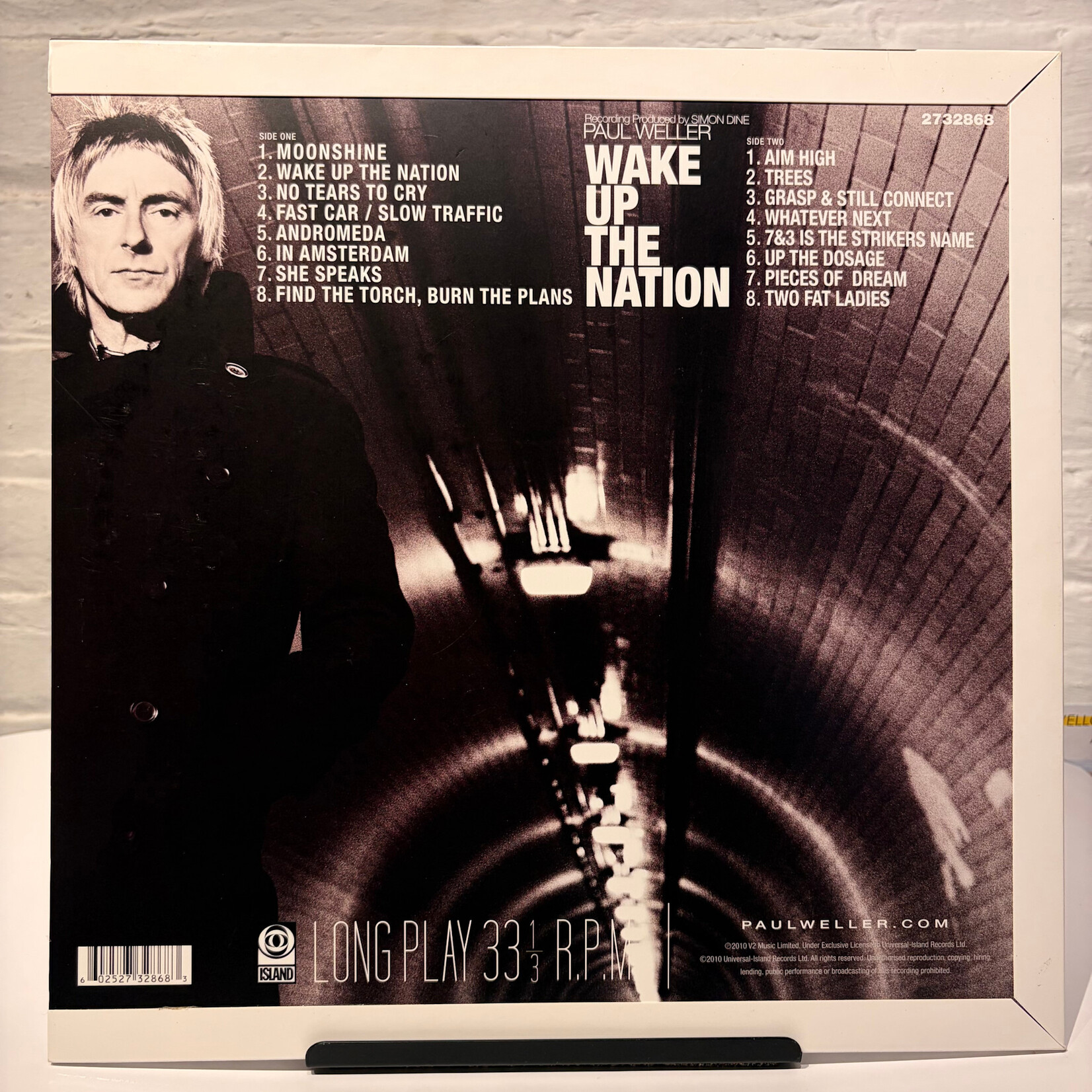 [Kollectible Vinyl] Weller, Paul: Wake Up the Nation (2010, UK, VG+) [ISLAND]