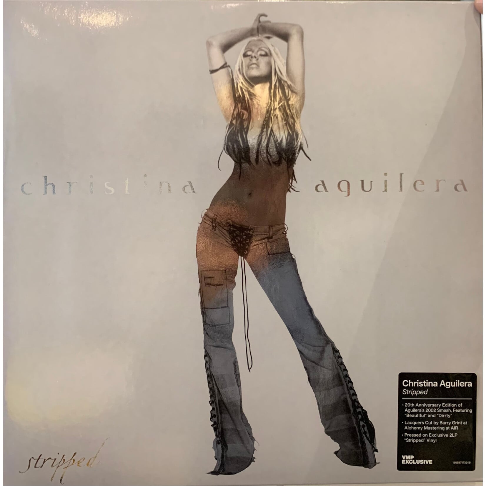 [Kollectible Vinyl] Aguilera, Christina: Stripped (2023, USA, White/Black Splatter, Ex)[RCA]