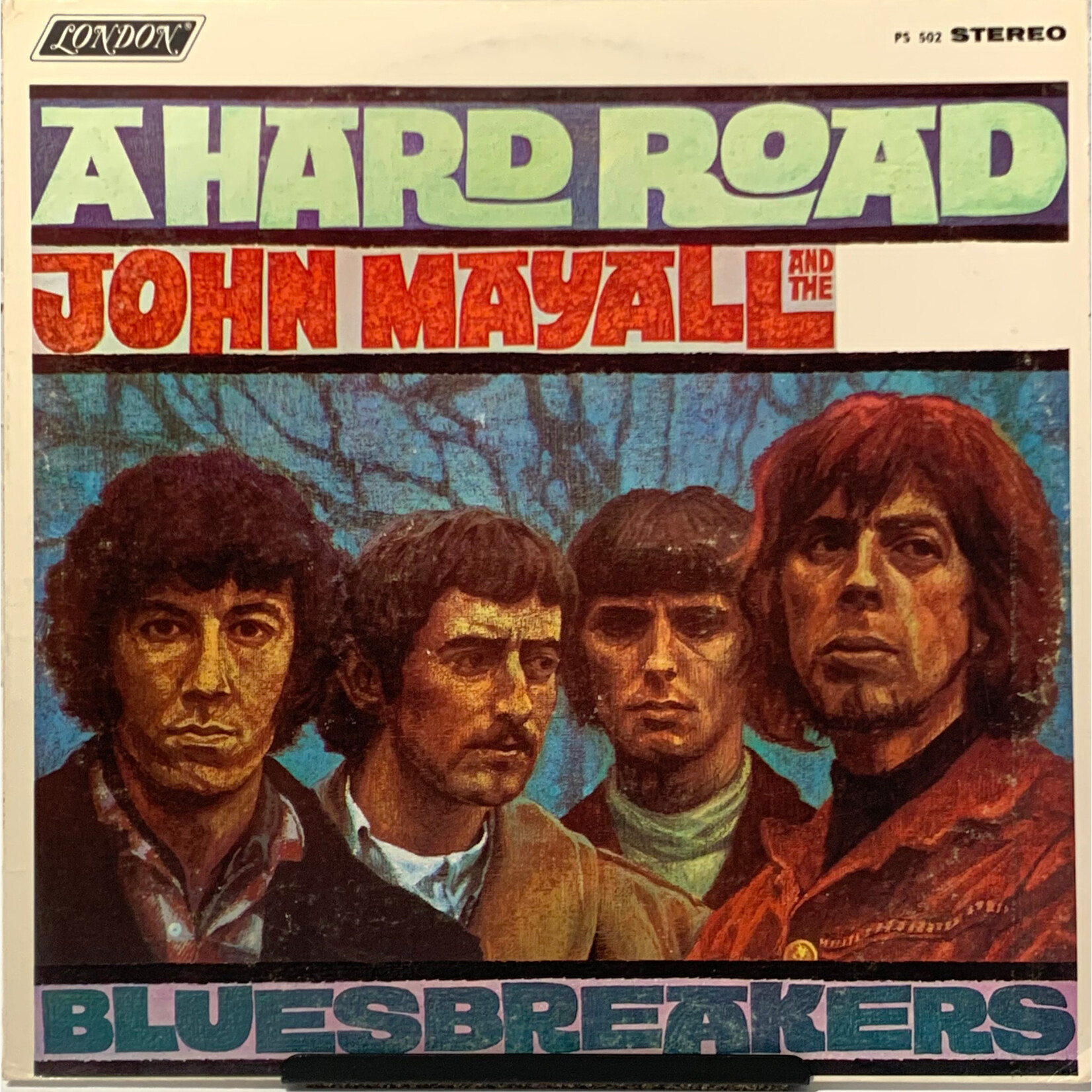 [Kollectible Vinyl] Mayall, John And The Bluesbreakers: A Hard Road (1967, USA, w/ Inner, VG+) [LONDON]