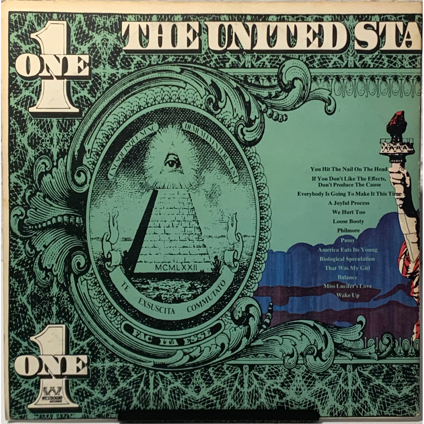 [Kollectible Vinyl] Funkadelic: America Eats Its Young (1972, USA, P-Funk, Disc VG+) [WESTBOUND]