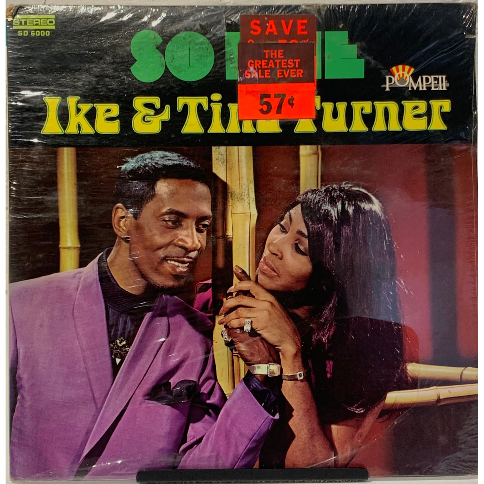 [Kollectible Vinyl] Ike & Tina Turner: So Fine (1968, USA, Sealed Vintage, SEALED) [POMPEII]