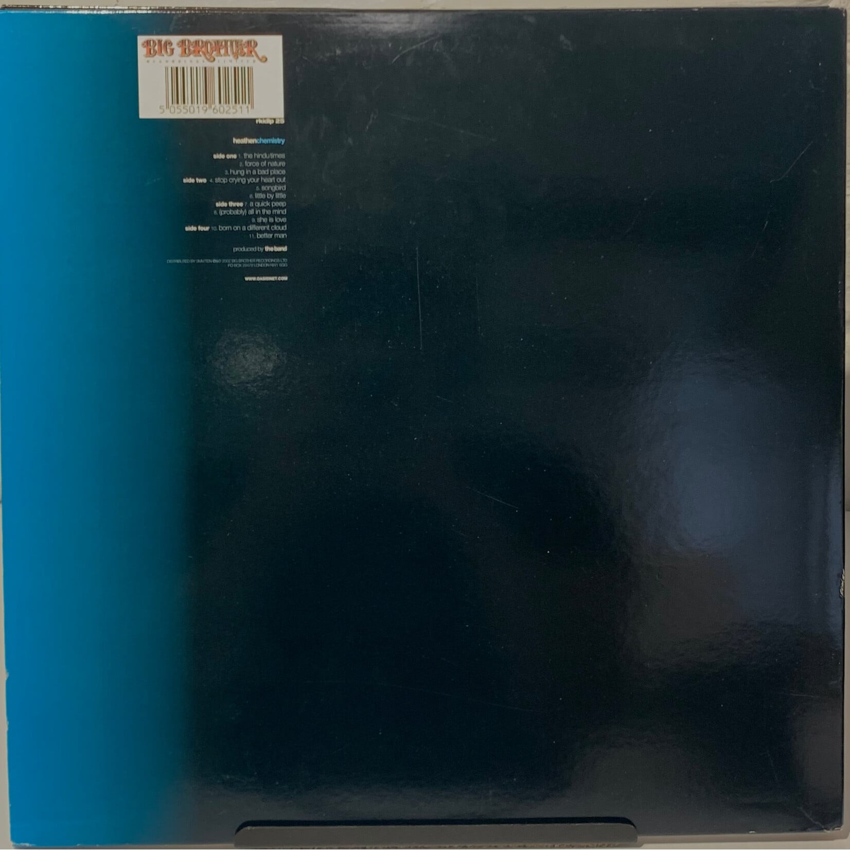 [Kollectible Vinyl] Oasis: Heathen Chemistry (2002, UK, Damont Matrix w/ Inners, EX) [BIG BROTHER]