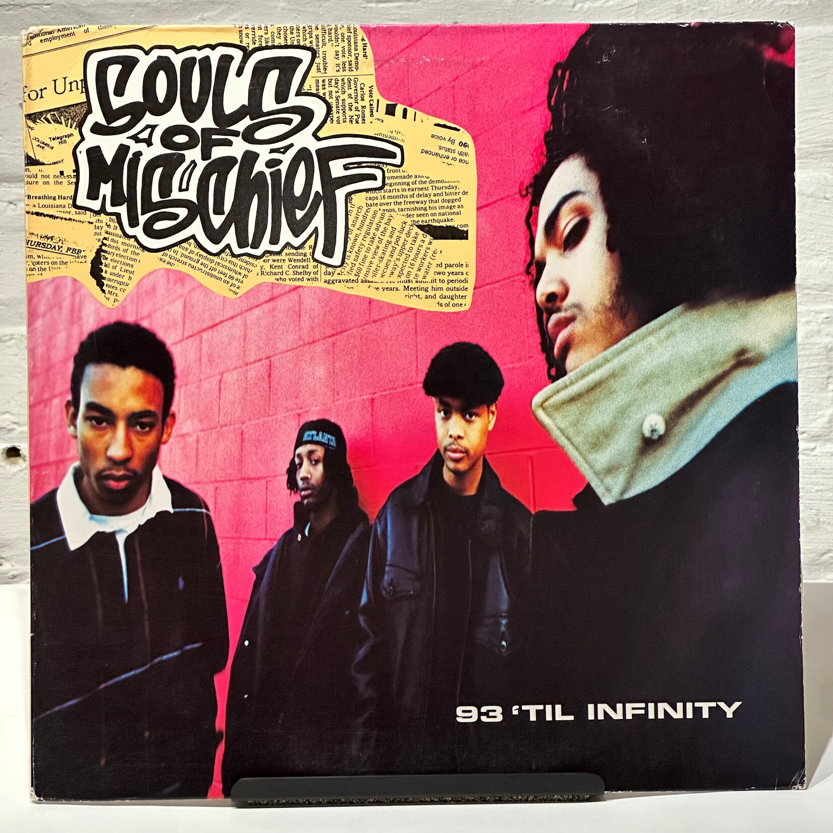 [Nick's Disk Pics] Souls Of Mischief: 93 'Til Infinty (1993, USA, 12" EP, VG+) [JIVE]