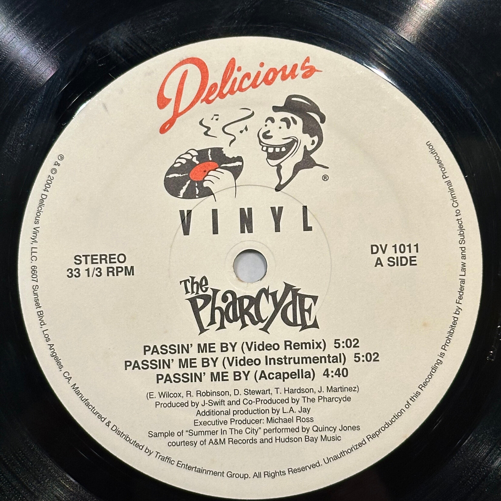 [Nick's Disk Pics] Pharcyde: Passin' Me By (2003, USA, VG+) [DELICIOUS VINYL]