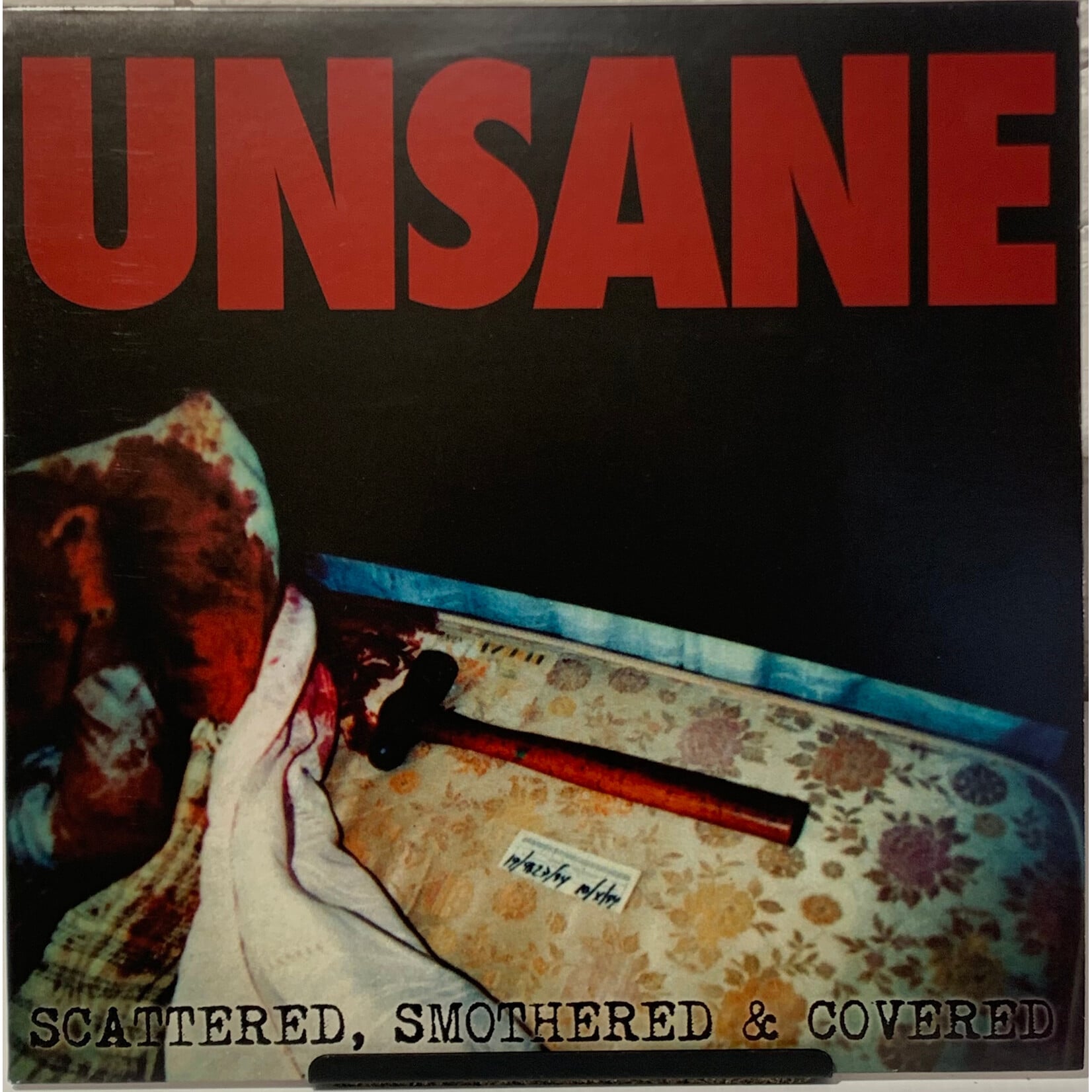 [Kollectible Vinyl] Unsane: Scattered, Smothered & Covered (2016, USA, Red Vinyl, w/Insert, VG+) [AMPHETAMINE REPTILE]