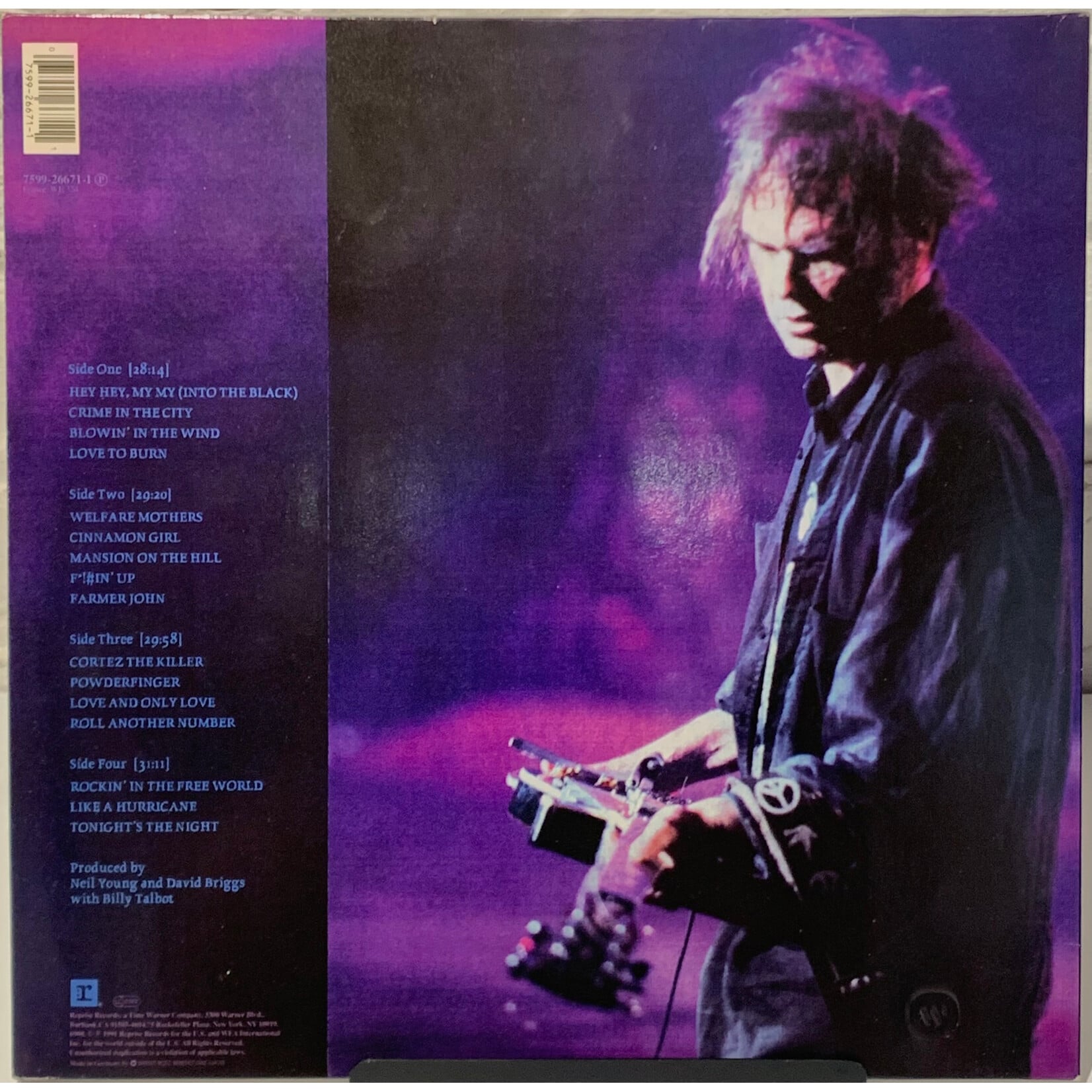 [Kollectible Vinyl] Young, Neil & Crazy Horse: Weld (1991, Europe, EX) [REPRISE]