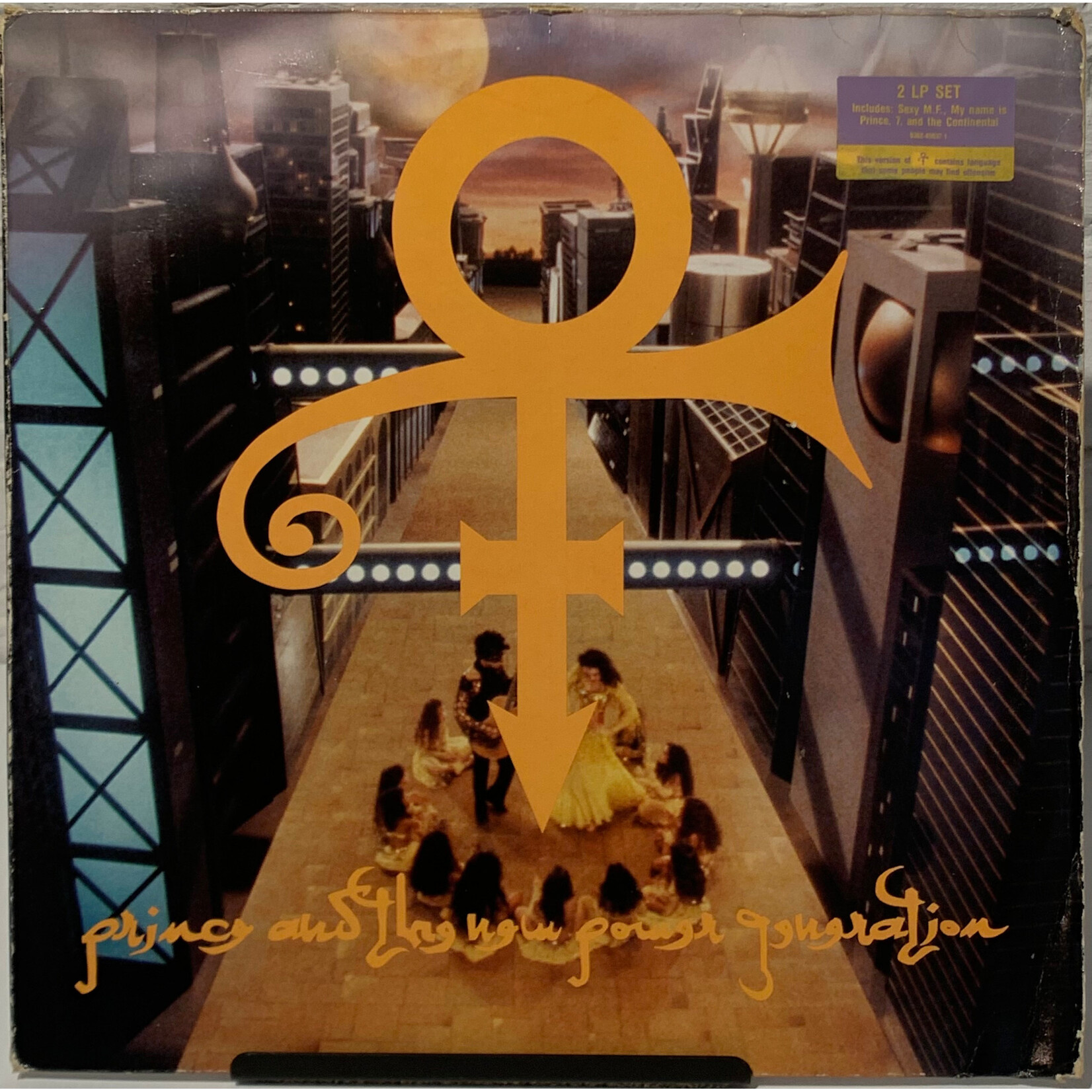[Kollectible Vinyl] Prince & The New Power Generation: Love Symbol (1992, USA, w/Inners + Hypesticker, Disc VG+) [PAISLEY PARK]