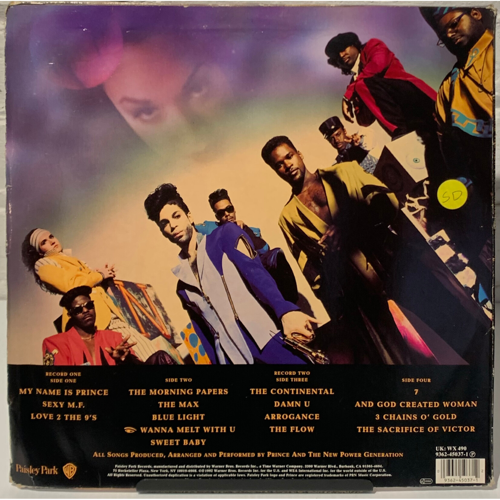[Kollectible Vinyl] Prince & The New Power Generation: Love Symbol (1992, USA, w/Inners + Hypesticker, Disc VG+) [PAISLEY PARK]