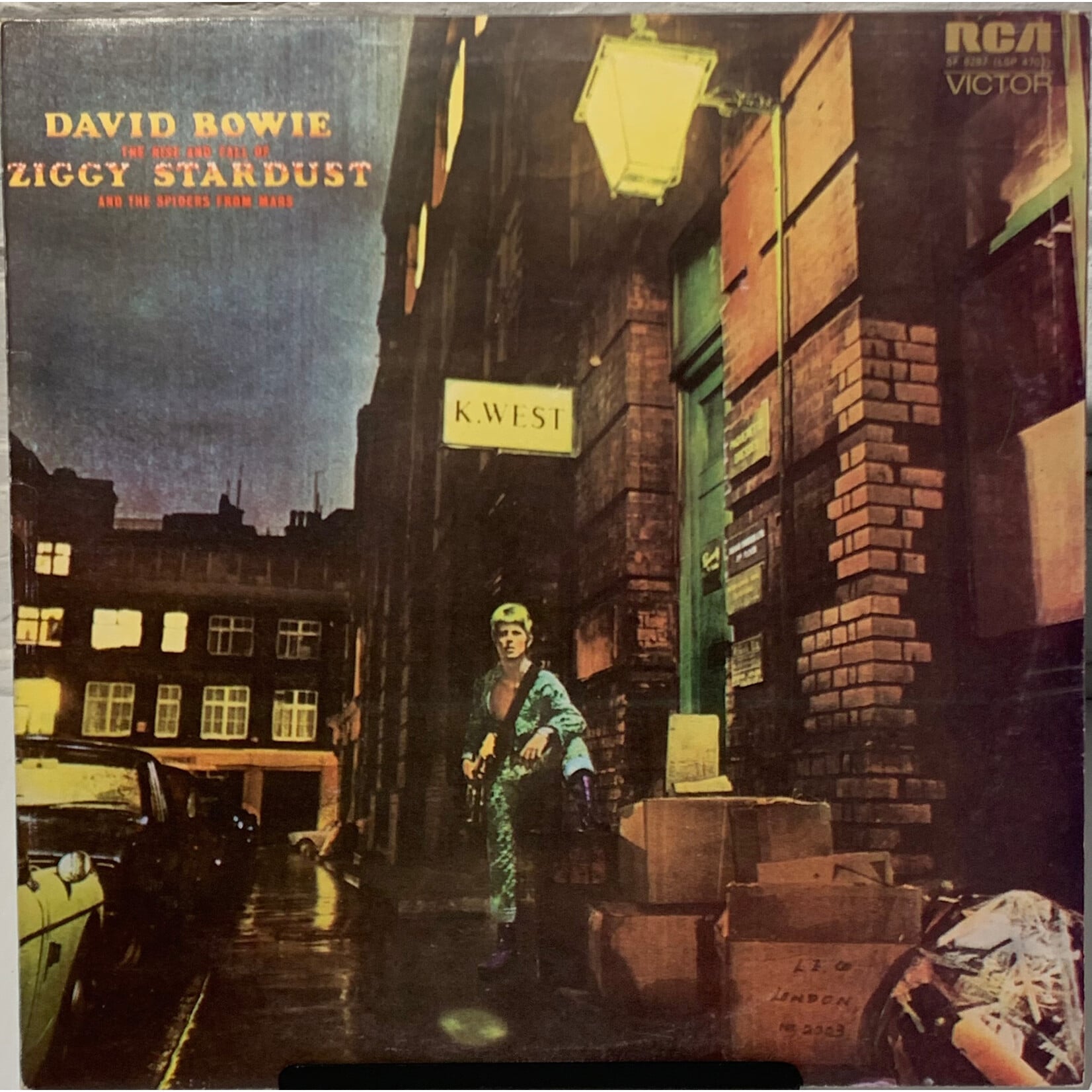[Kollectible Vinyl] Bowie, David: The Rise and Fall of Ziggy Stardust... (1972, UK, Canada Export Press, VG+) [RCA]