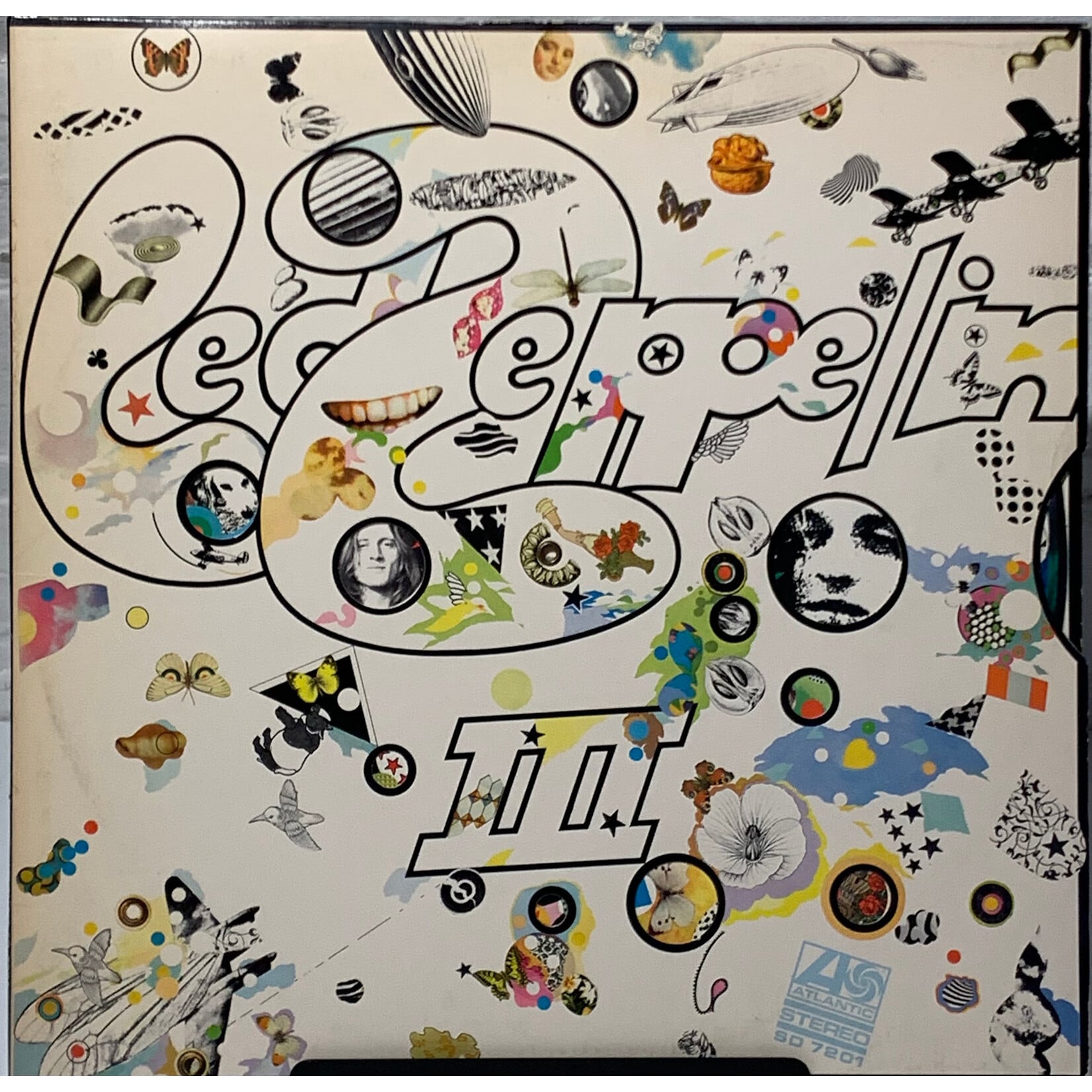 [Kollectible Vinyl] Led Zeppelin: III (1970, Canada, Red Atlantic, VG+) [ATLANTIC]