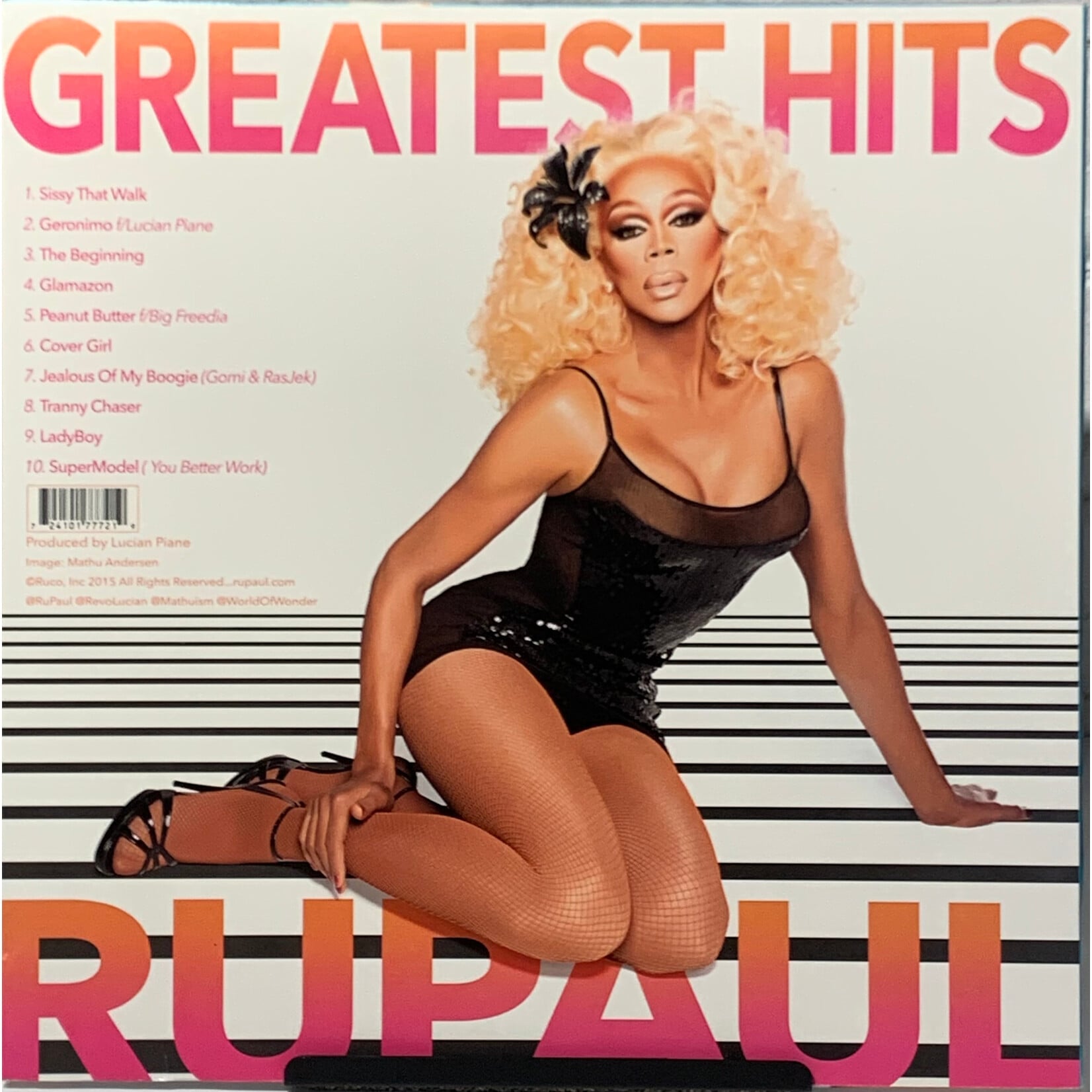 [Kollectible Vinyl] RuPaul: Greatest Hits (2015, USA, Comp, EX) [RUCO, INC]