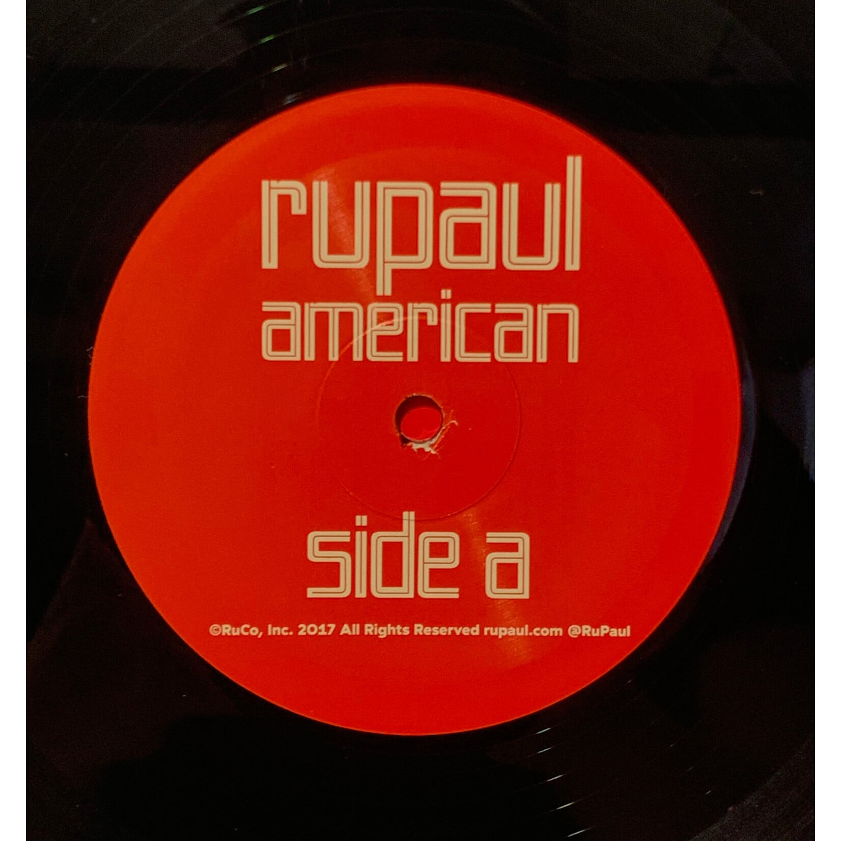 [Kollectible Vinyl] RuPaul: American (2017, USA, VG+) [RUCO, INC]