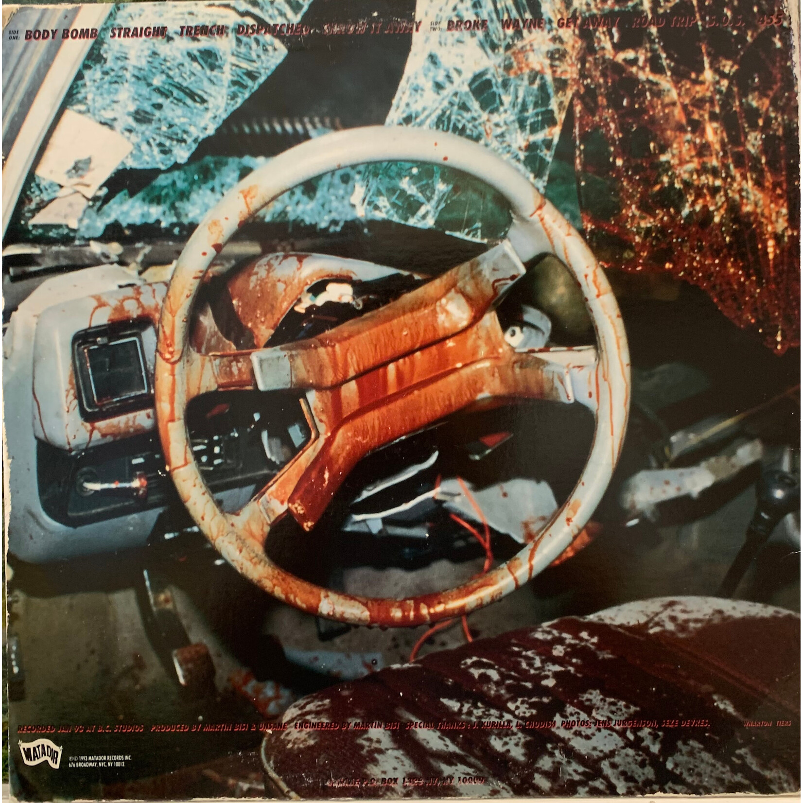 [Kollectible Vinyl] Unsane: Total Destruction (1994, USA, Punk, VG+) [MATADOR]