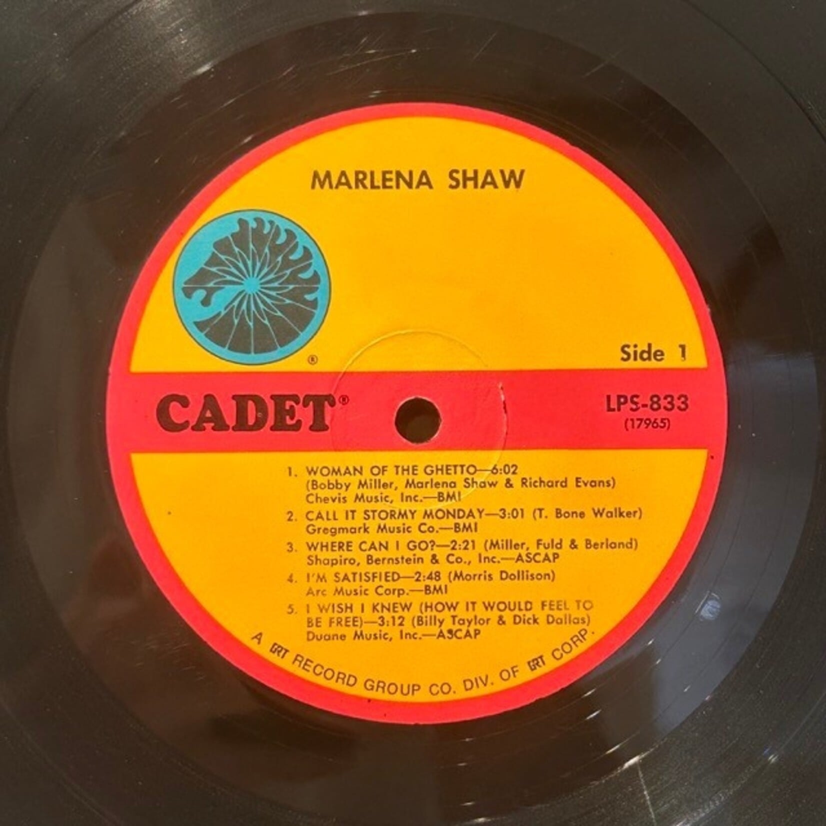 [Kollectible Vinyl] Shaw, Marlena: The Spice of Life (1971, USA, VG) [CADET]