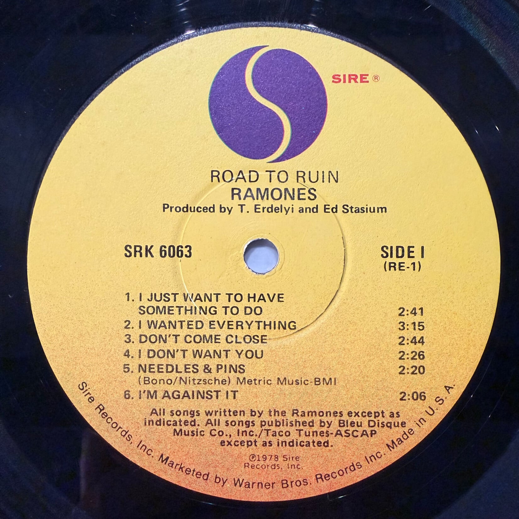 [Kollectible Vinyl] Ramones: Road to Ruin (1978, USA, w/ Inner, VG+) [SIRE]