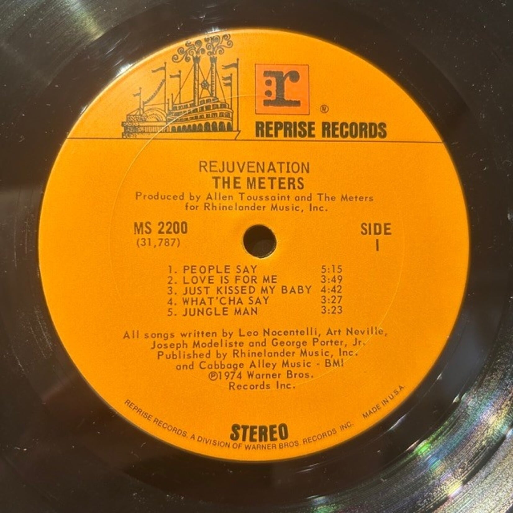 [Kollectible Vinyl] Meters: Rejuvenation (1974, USA, Disc VG+) [REPRISE]