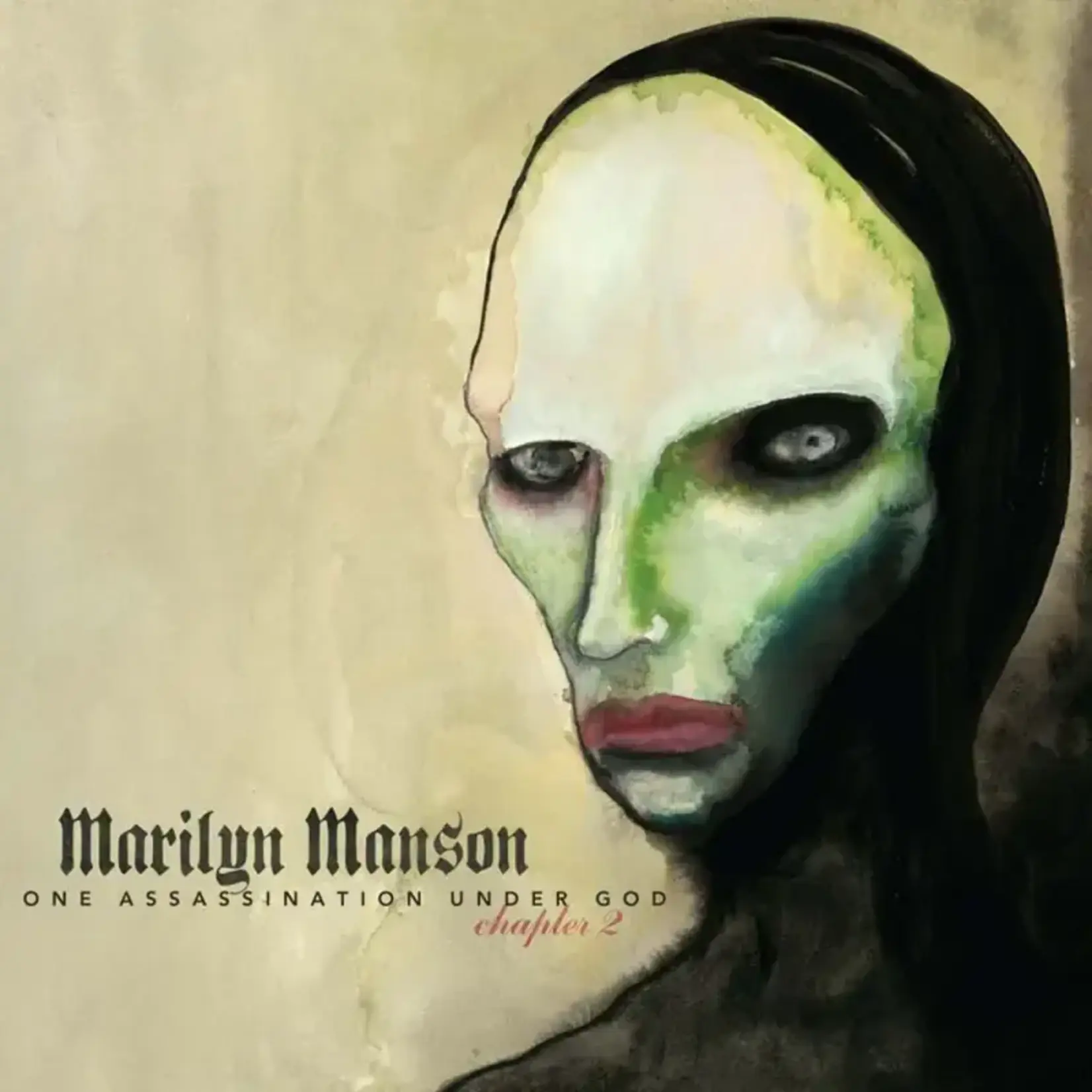 [New Vinyl] Marilyn Manson: One Assassination Under God - Chapter 2 (1Lp Sleeve) [Green Blue Marble] [Warner]