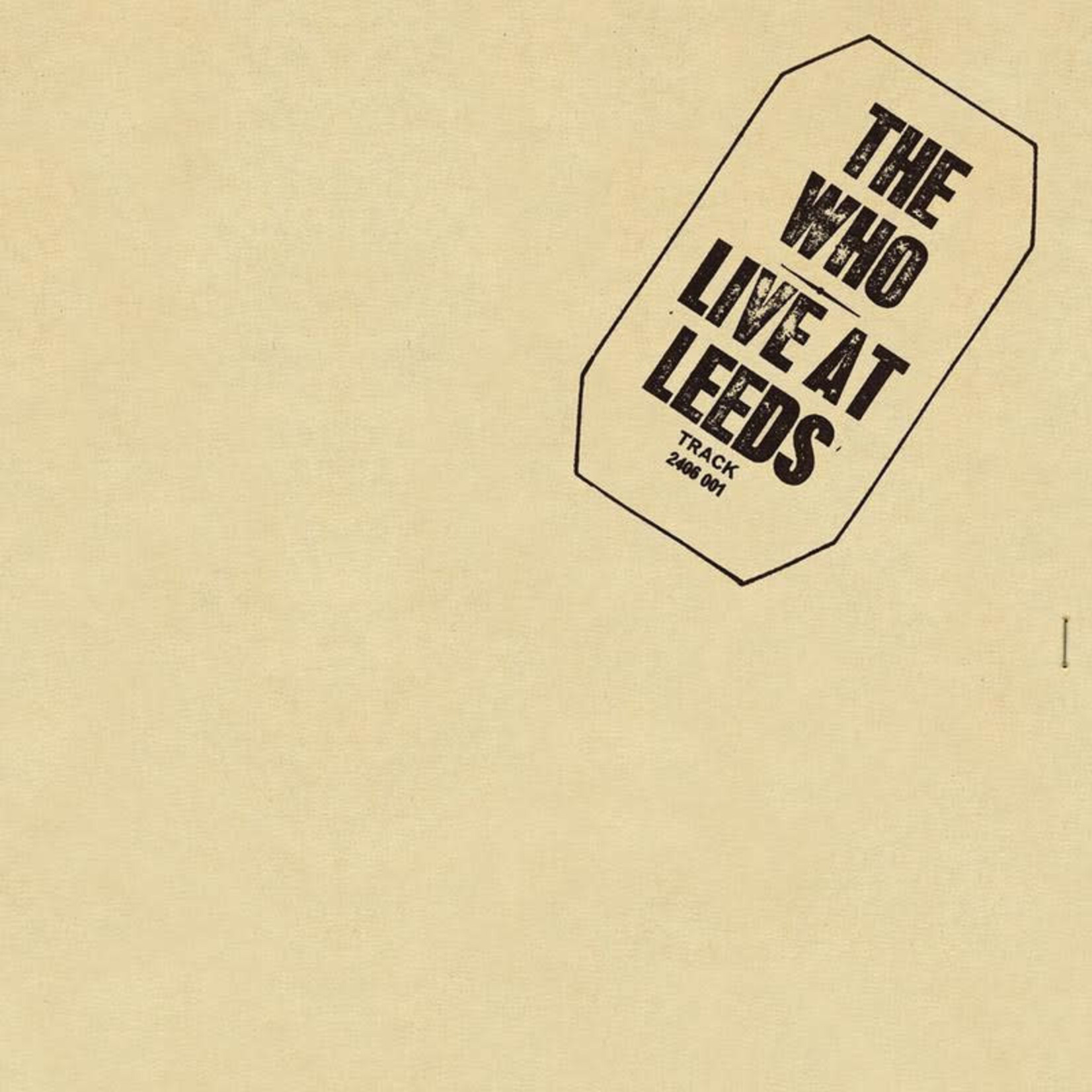 [New Vinyl] Who: Live At Leeds (2LP, 180g, 45rpm) [ANALOGUE PROD.]