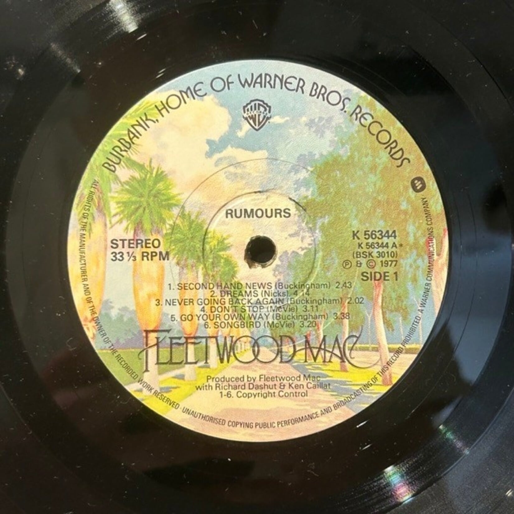 [Kollectible Vinyl] Fleetwood Mac: Rumours (1977, UK, VG+) [WARNER]