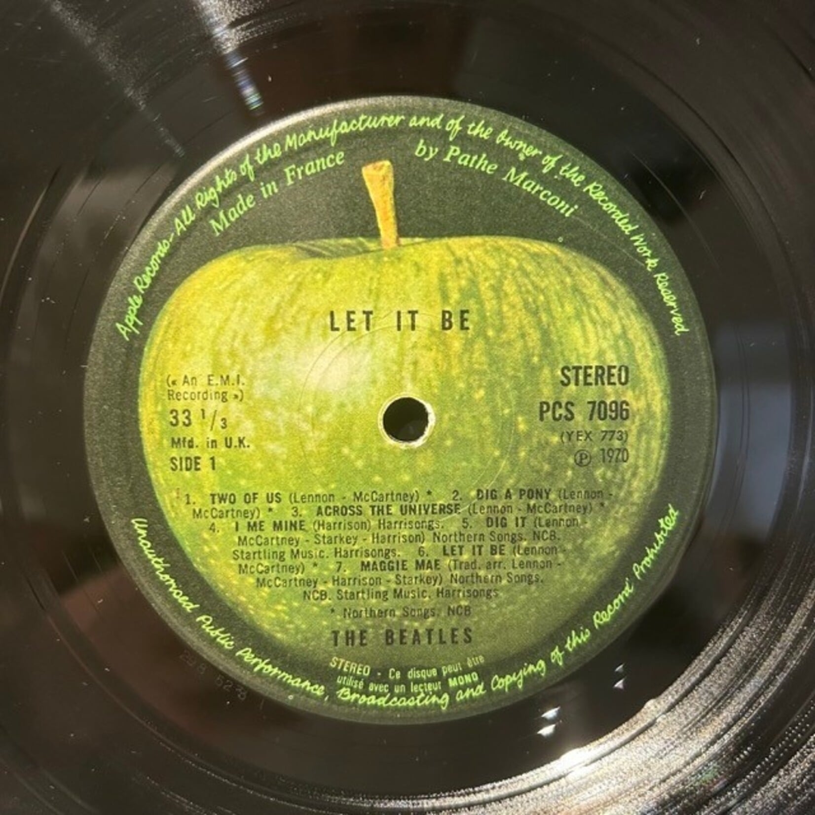 [Kollectible Vinyl] Beatles: Let It Be (1970, UK, VG) [APPLE]